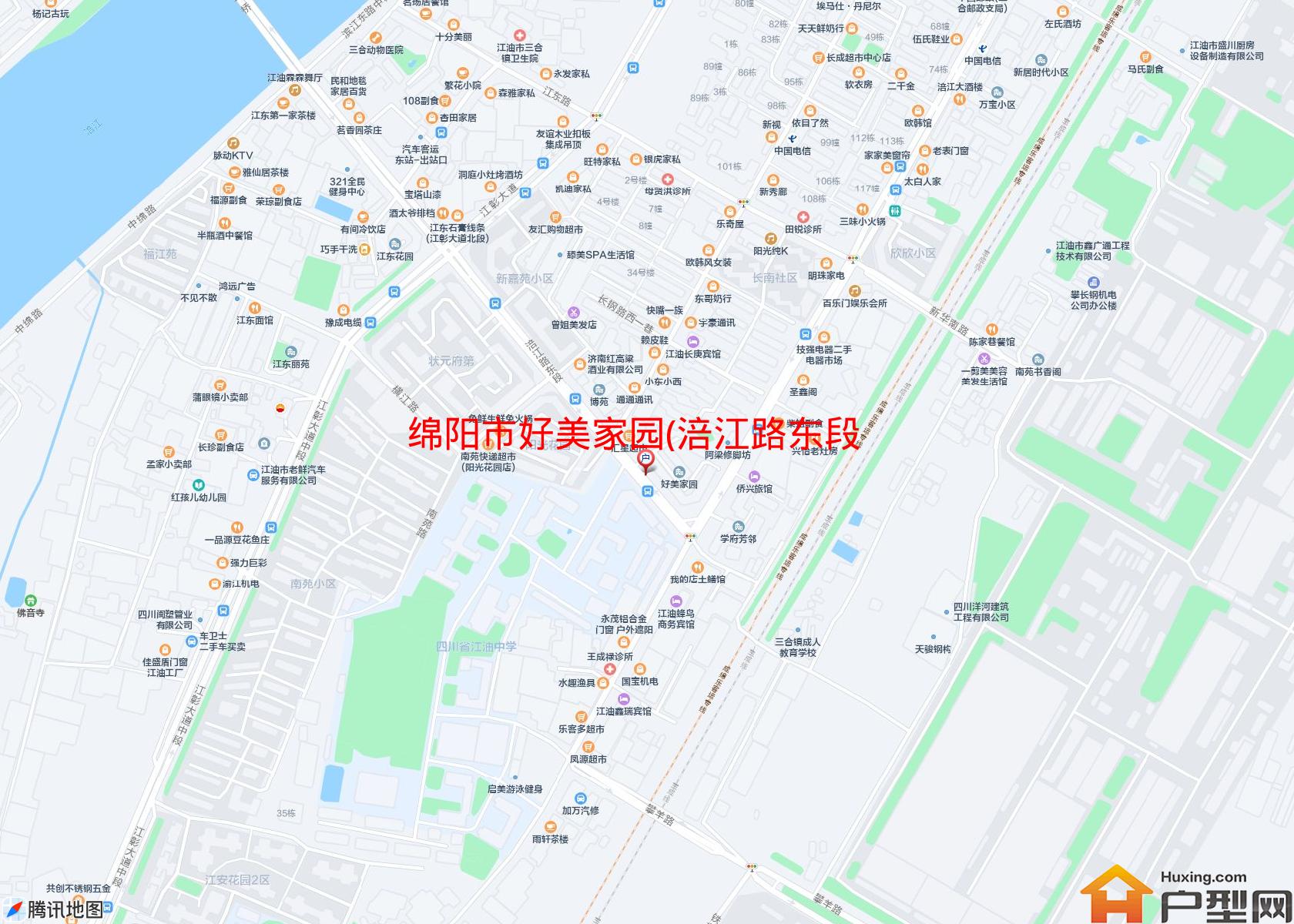 好美家园(涪江路东段50号)小区 - 户型网