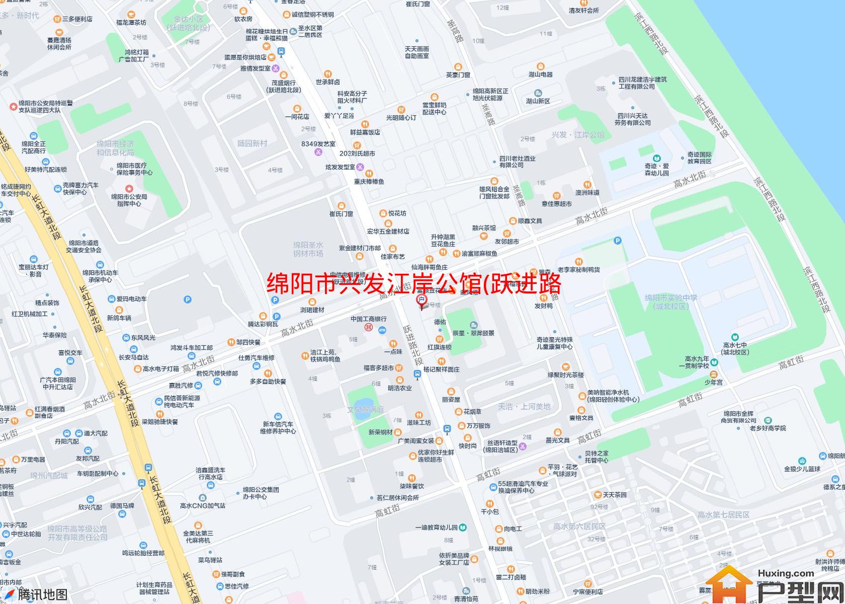 兴发江岸公馆(跃进路)小区 - 户型网