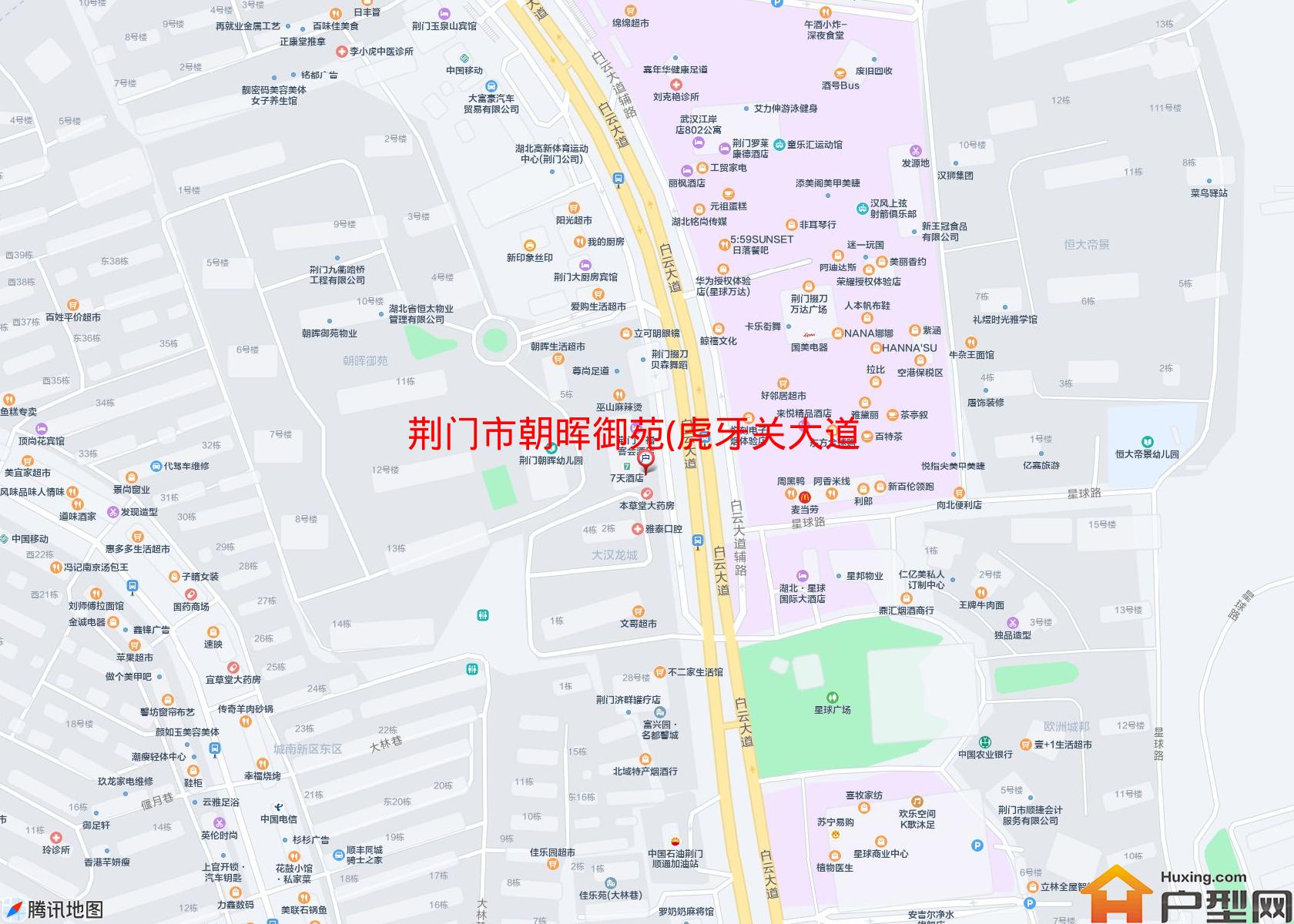 朝晖御苑(虎牙关大道8号)小区 - 户型网