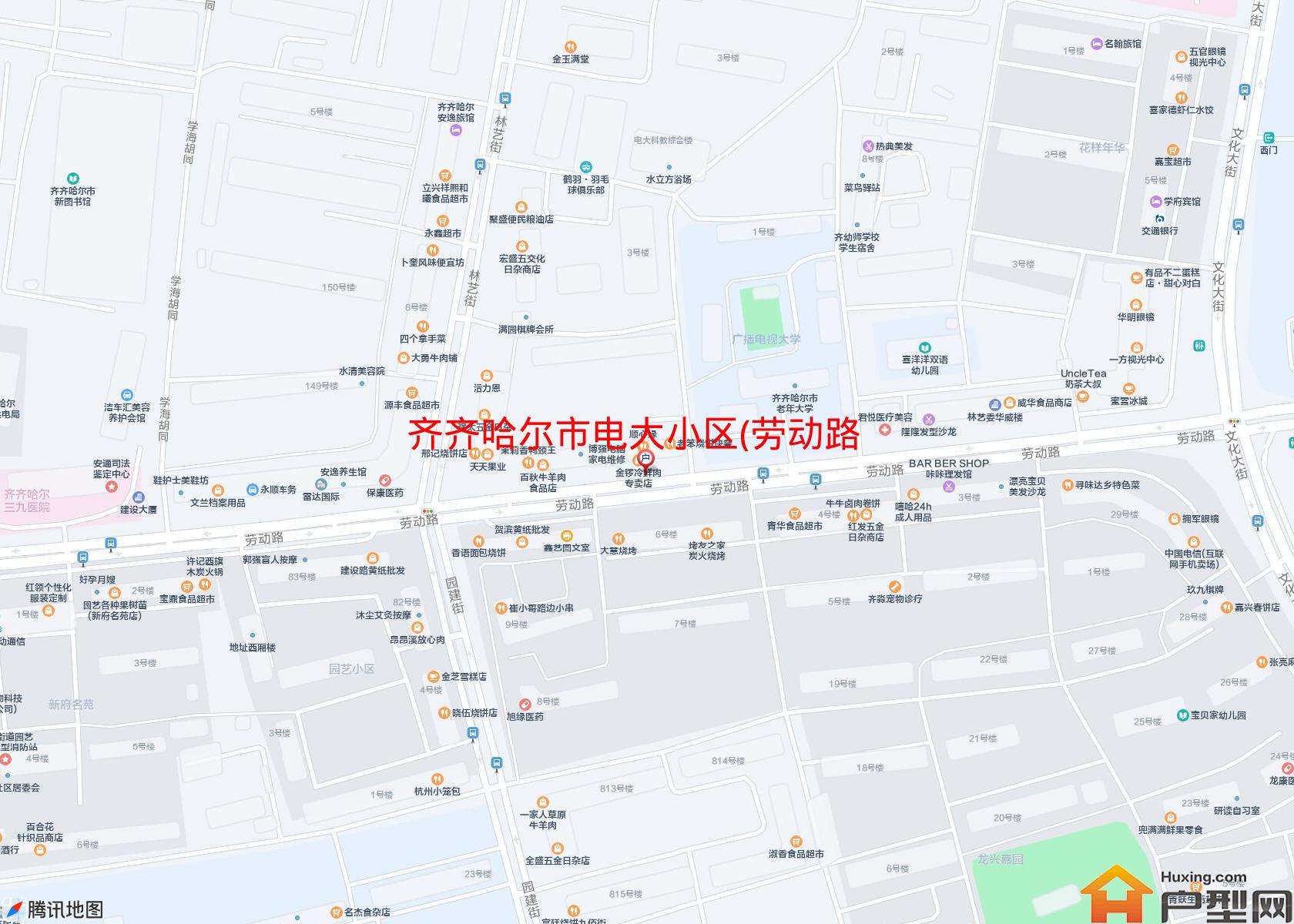 电大小区(劳动路)小区 - 户型网