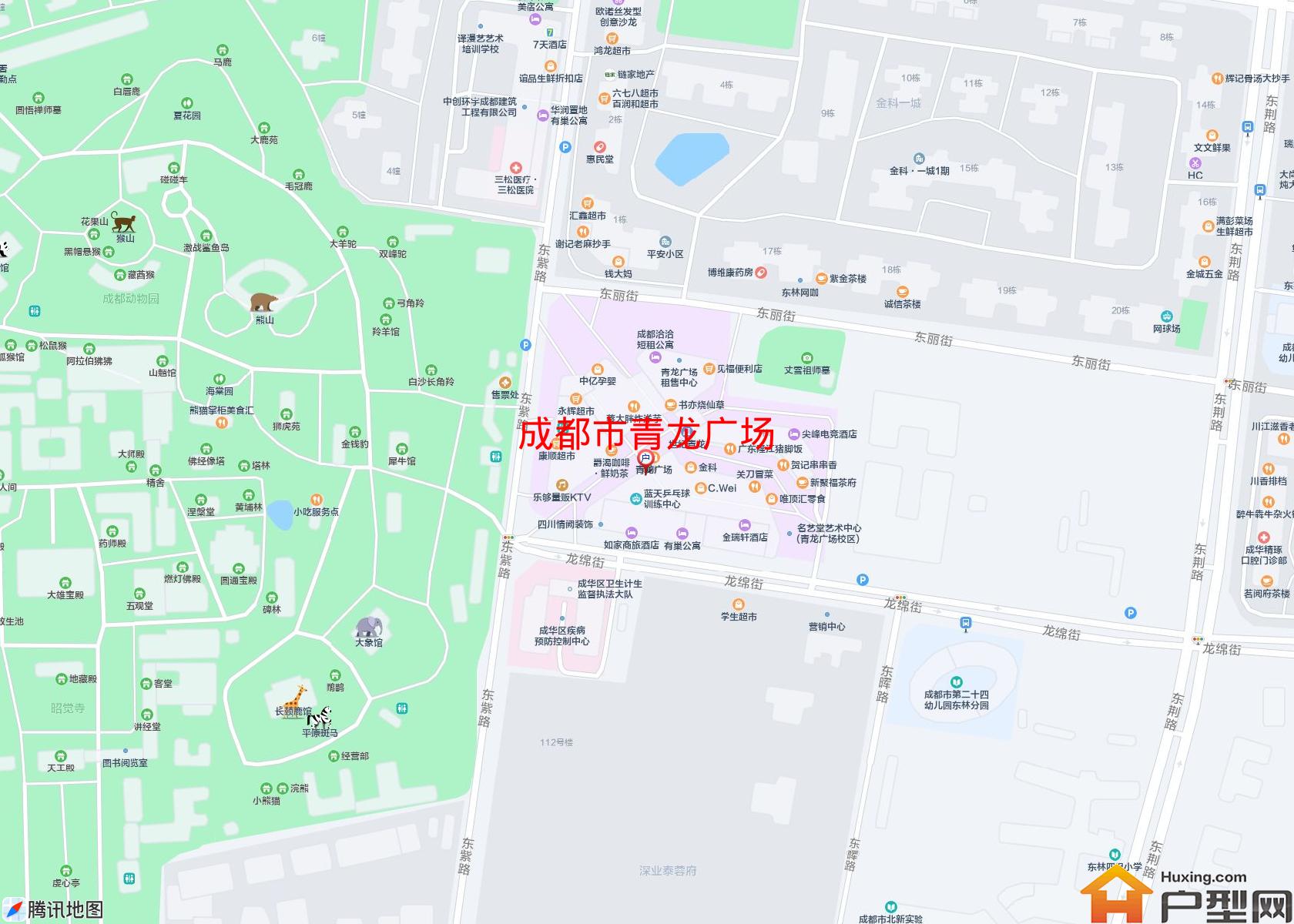 青龙广场小区 - 户型网