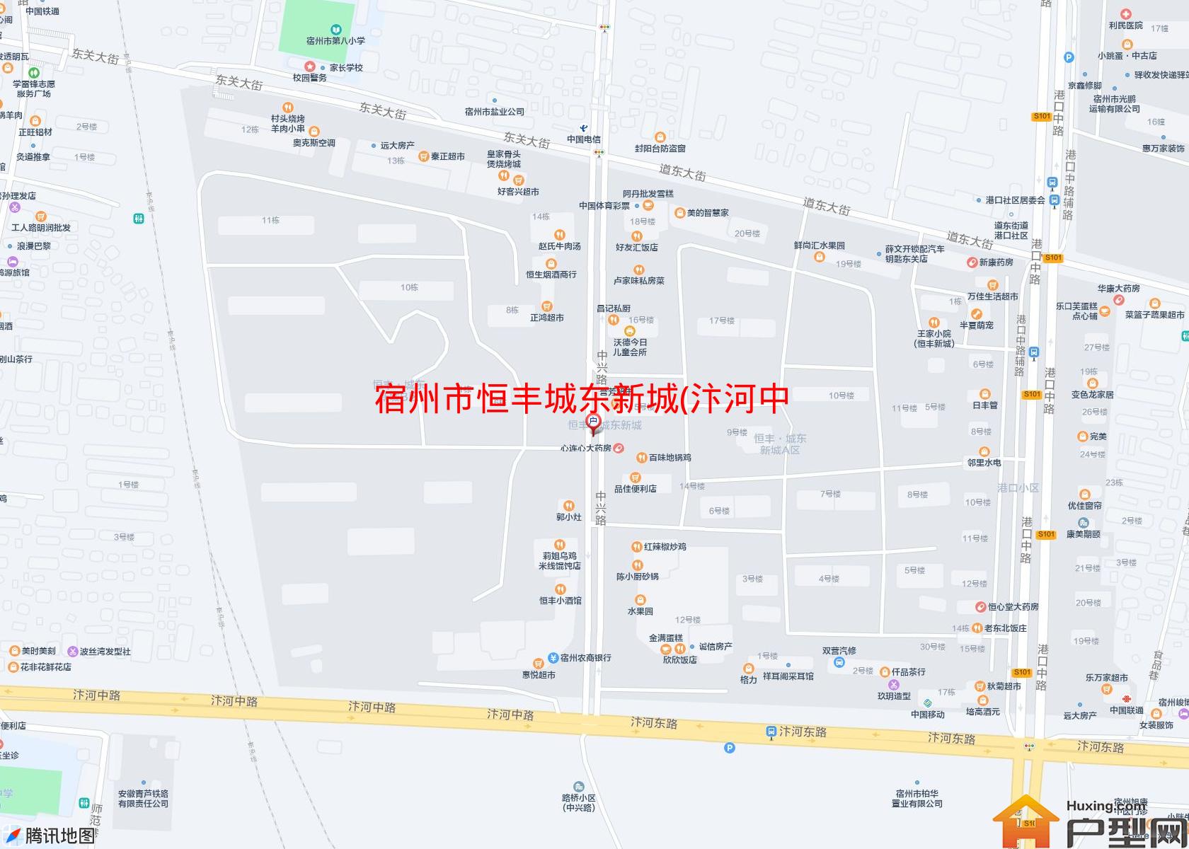 恒丰城东新城(汴河中路)小区 - 户型网