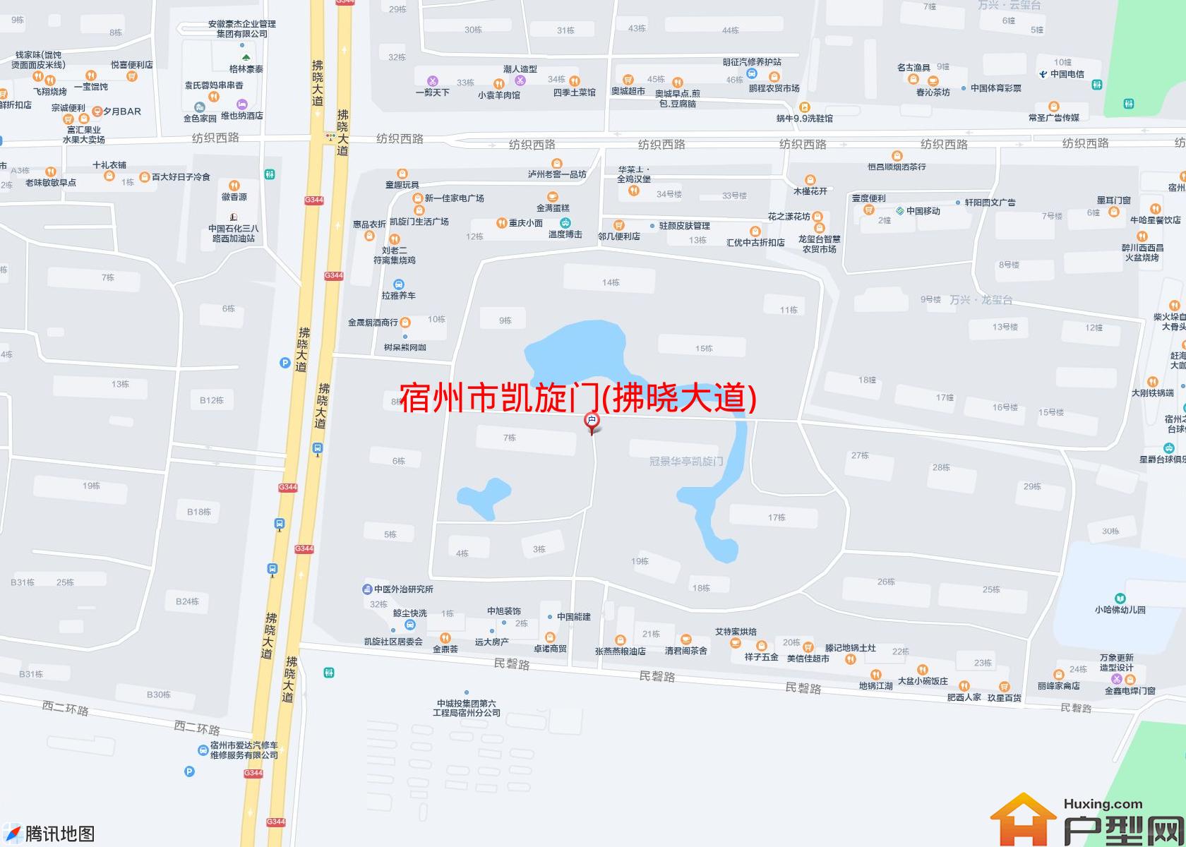 凯旋门(拂晓大道)小区 - 户型网