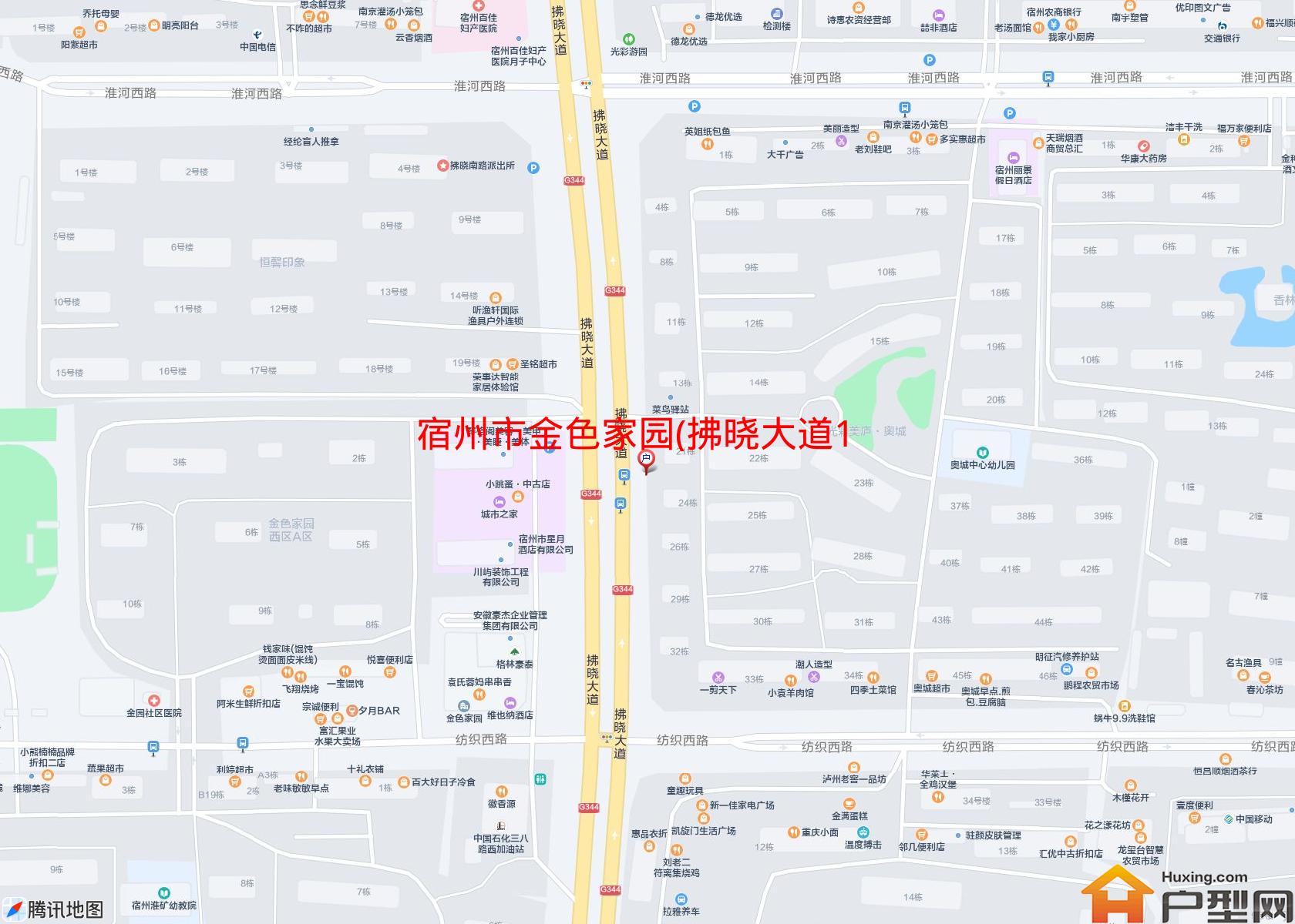金色家园(拂晓大道188号)小区 - 户型网
