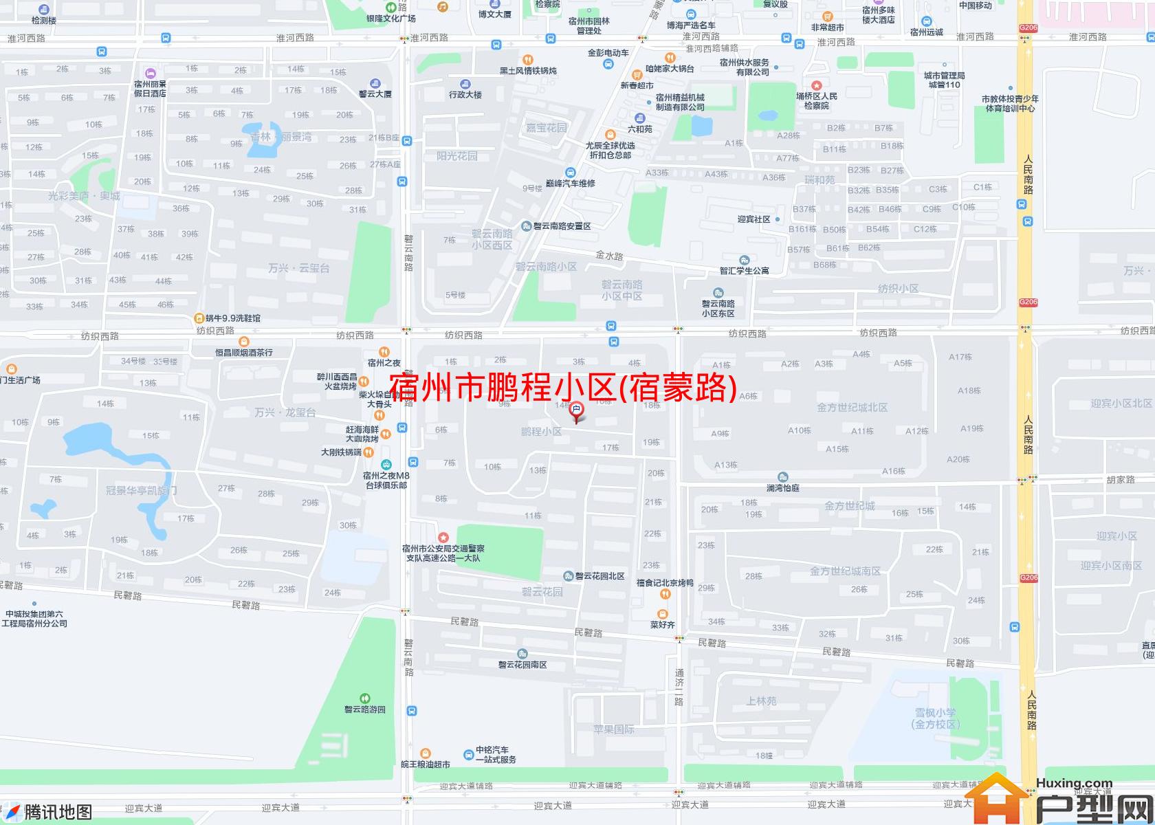 鹏程小区(宿蒙路)小区 - 户型网