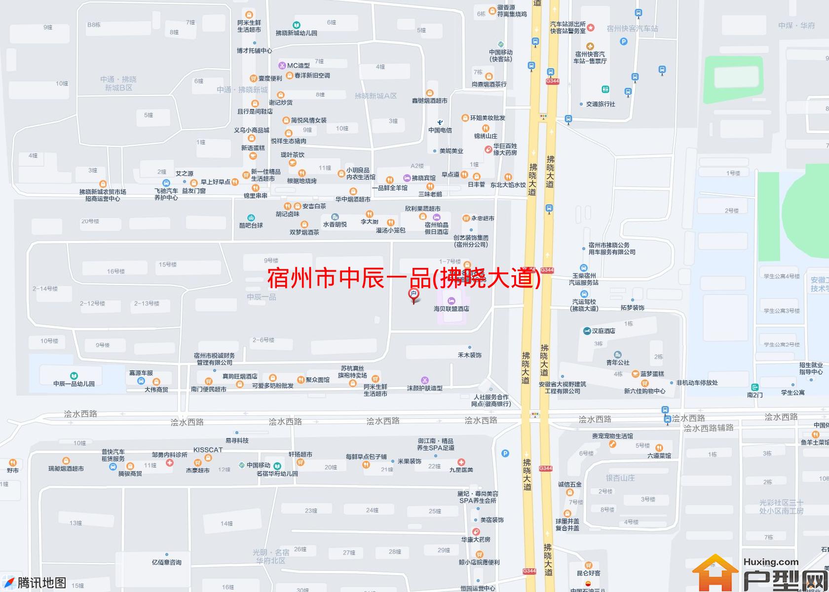 中辰一品(拂晓大道)小区 - 户型网