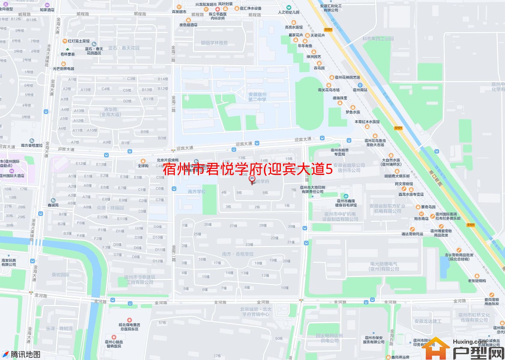 君悦学府(迎宾大道504号)小区 - 户型网