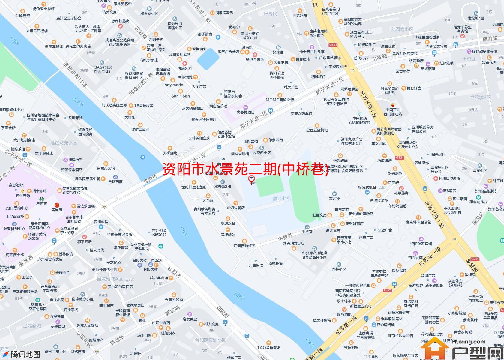 水景苑二期(中桥巷)小区 - 户型网