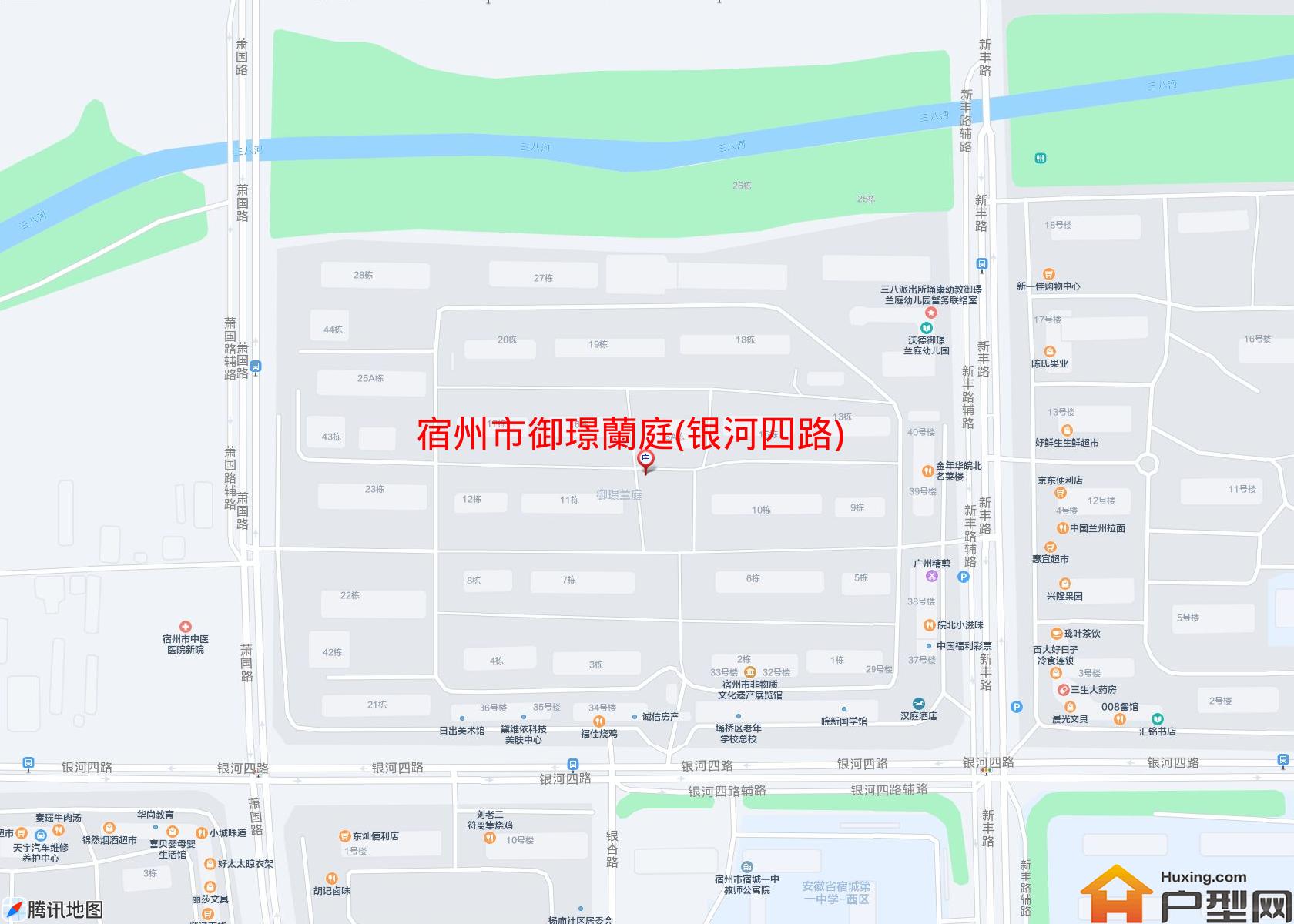 御璟蘭庭(银河四路)小区 - 户型网