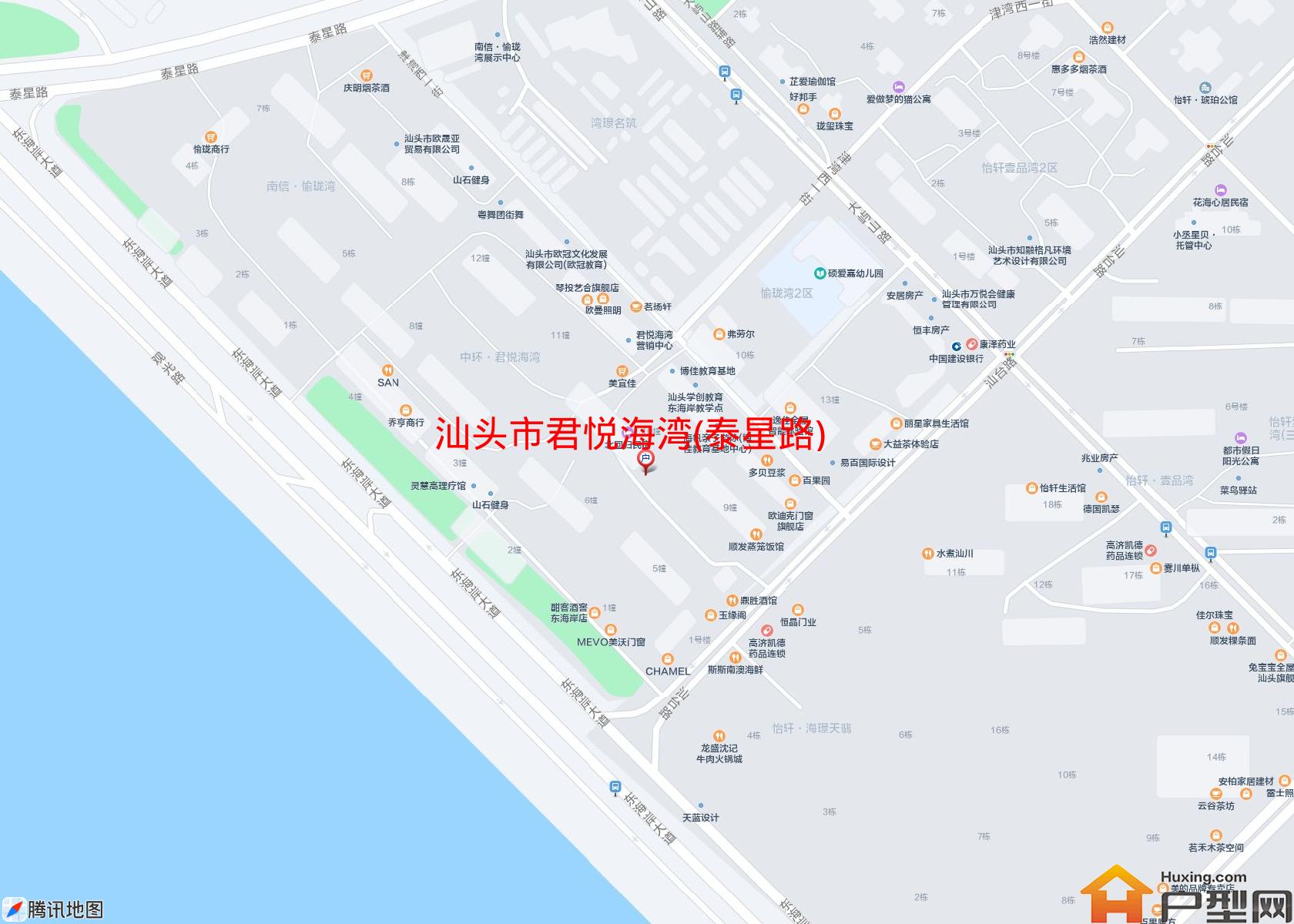 君悦海湾(泰星路)小区 - 户型网
