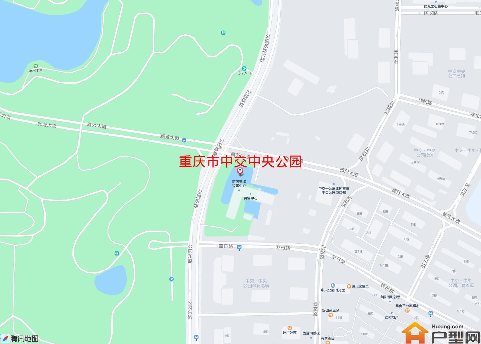 中交中央公园小区 - 户型网