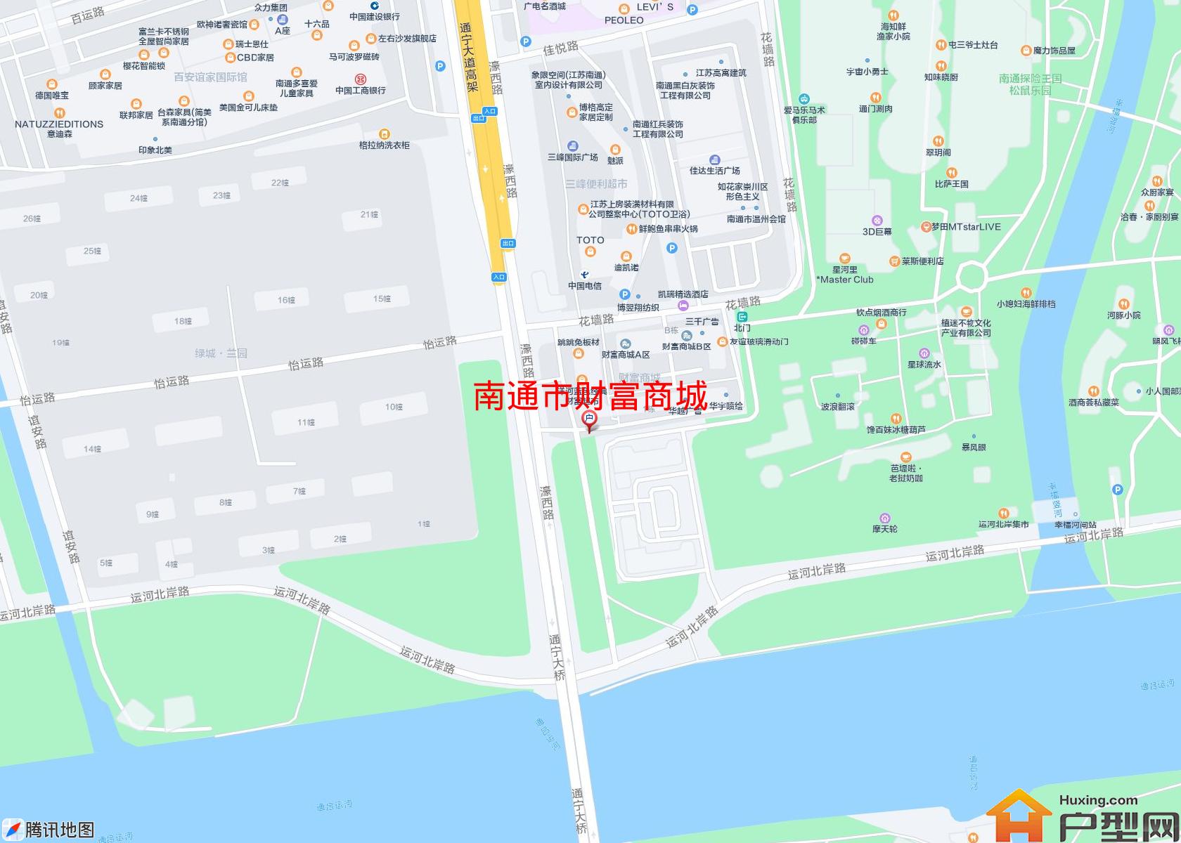 财富商城小区 - 户型网