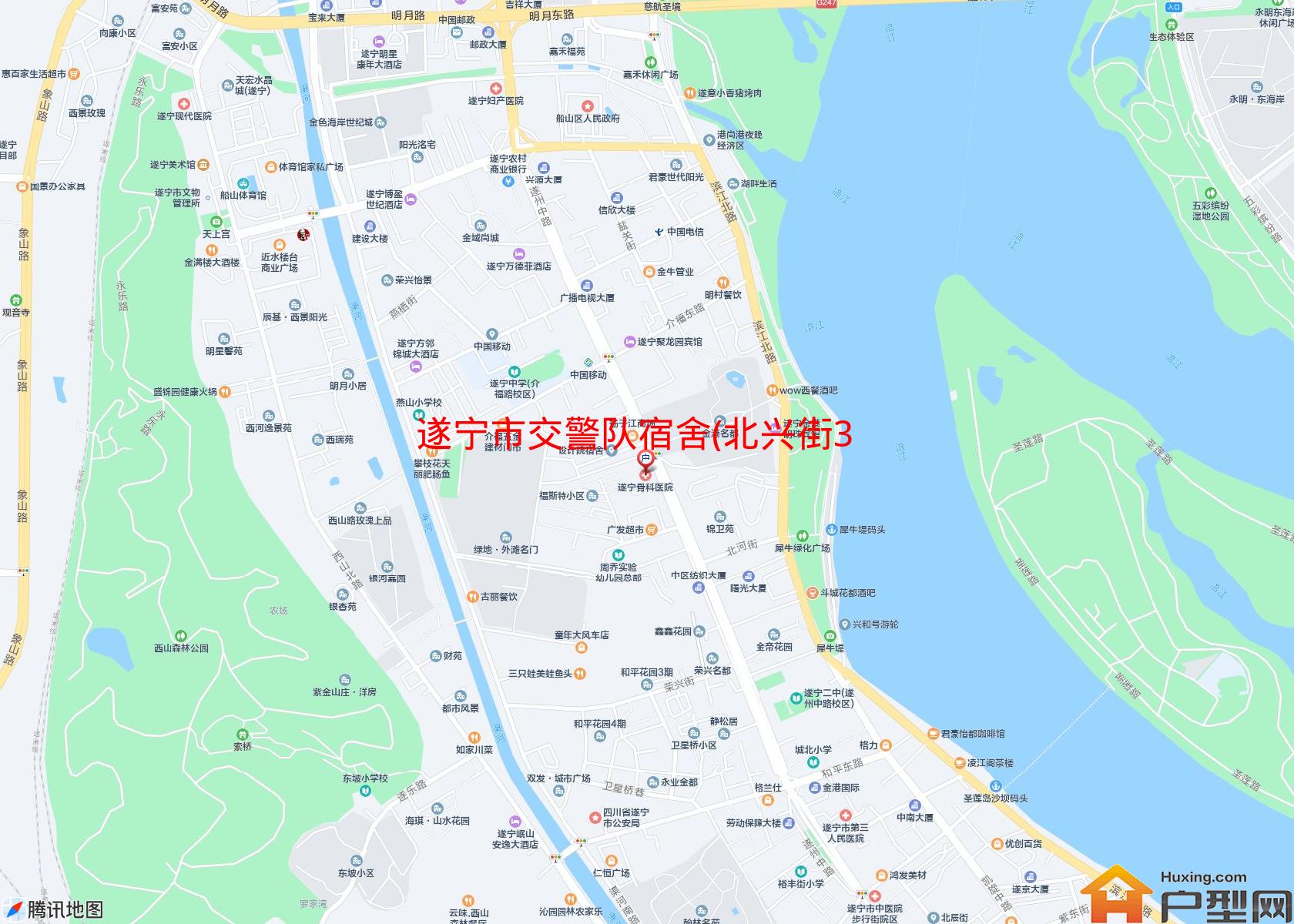 交警队宿舍(北兴街38号)小区 - 户型网