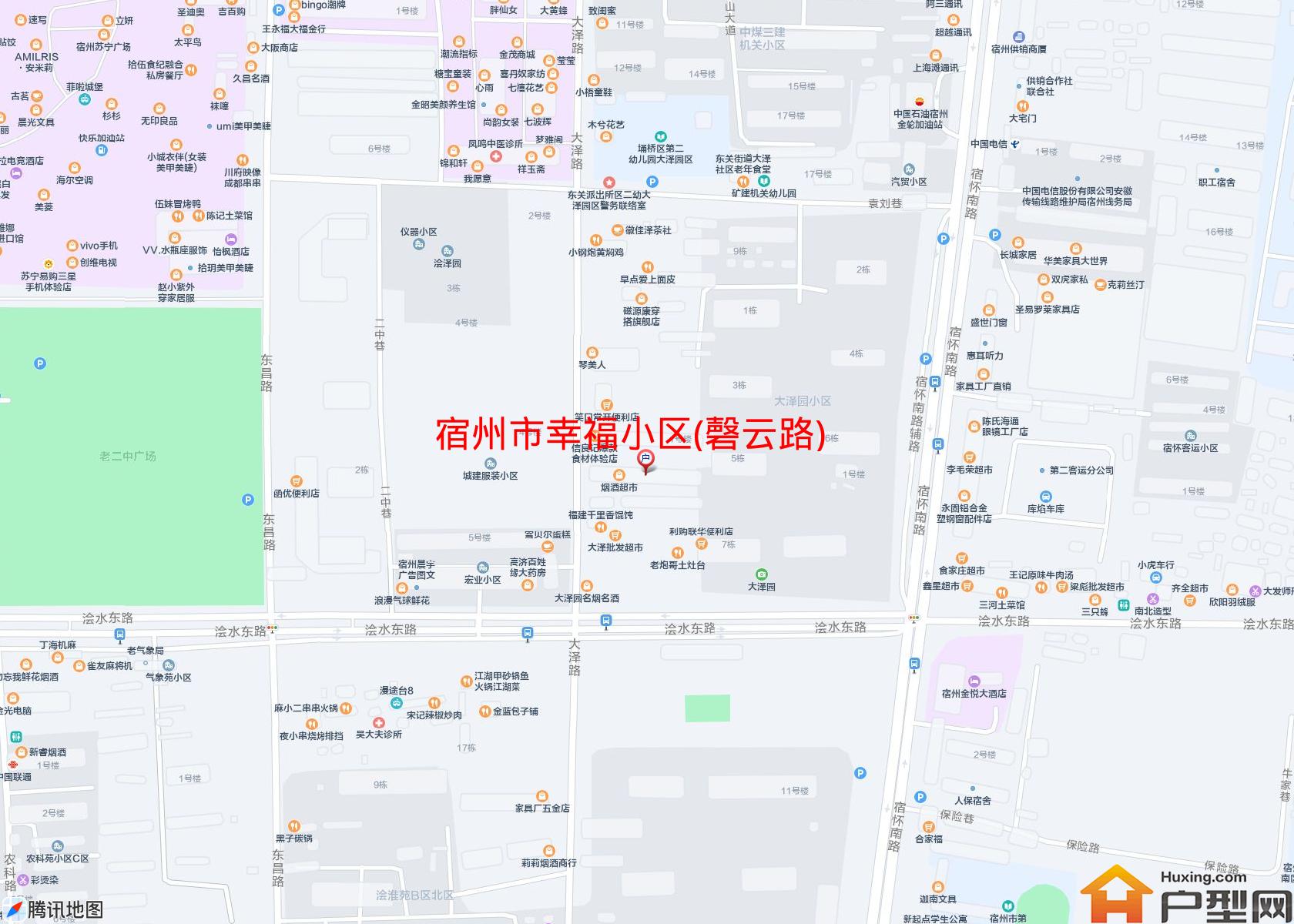 幸福小区(磬云路)小区 - 户型网