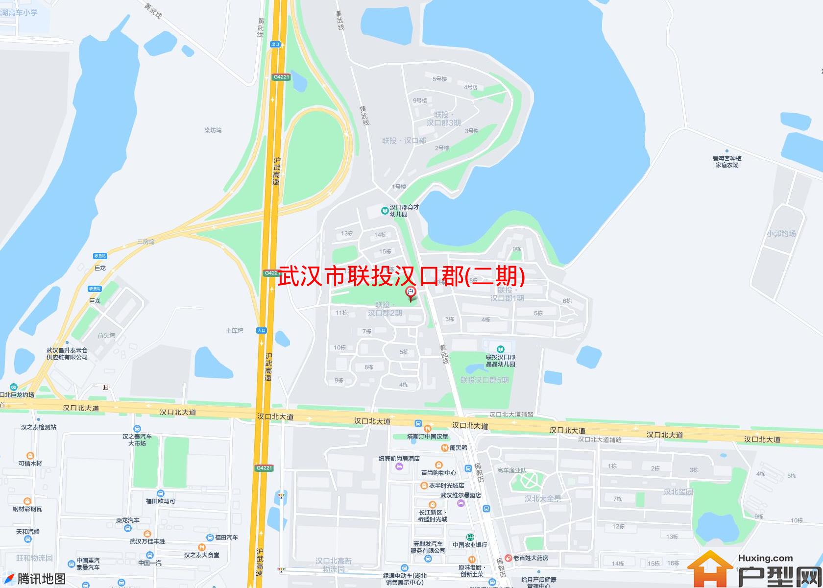 联投汉口郡(二期)小区 - 户型网