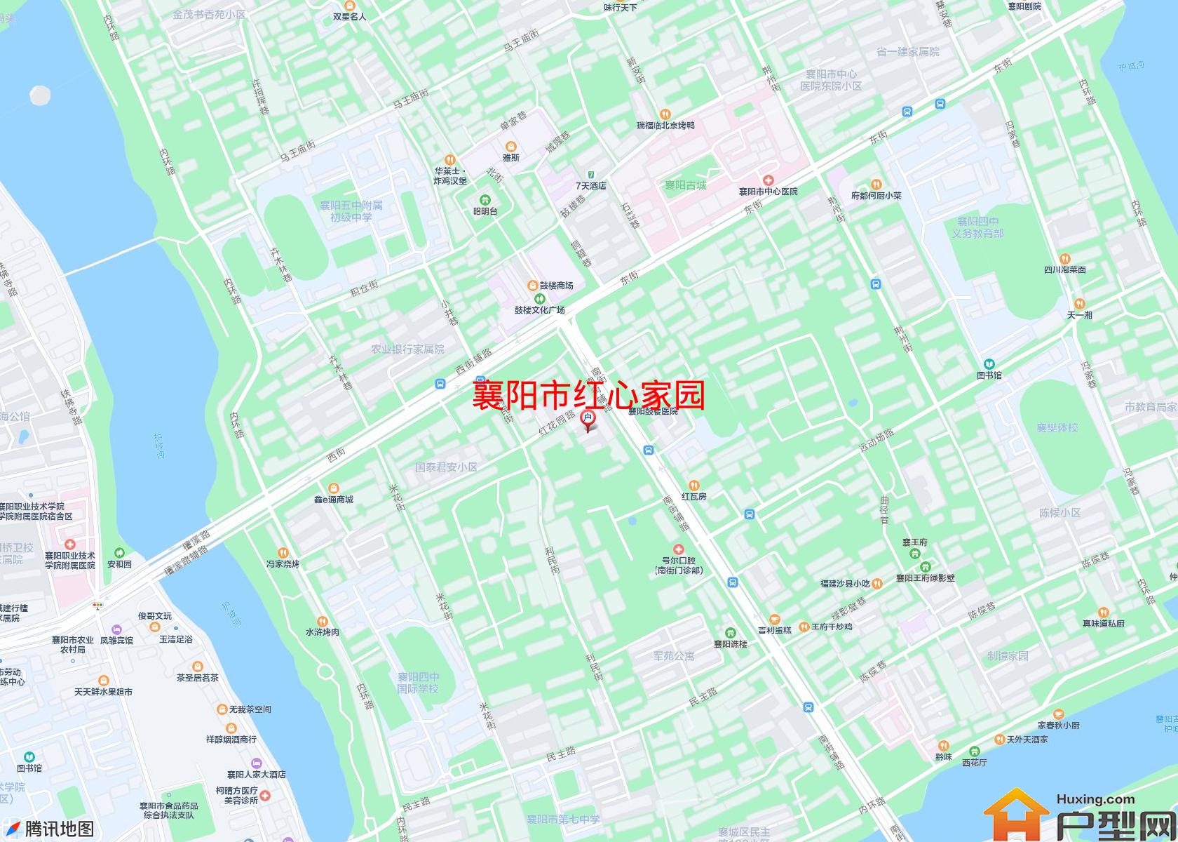 红心家园小区 - 户型网