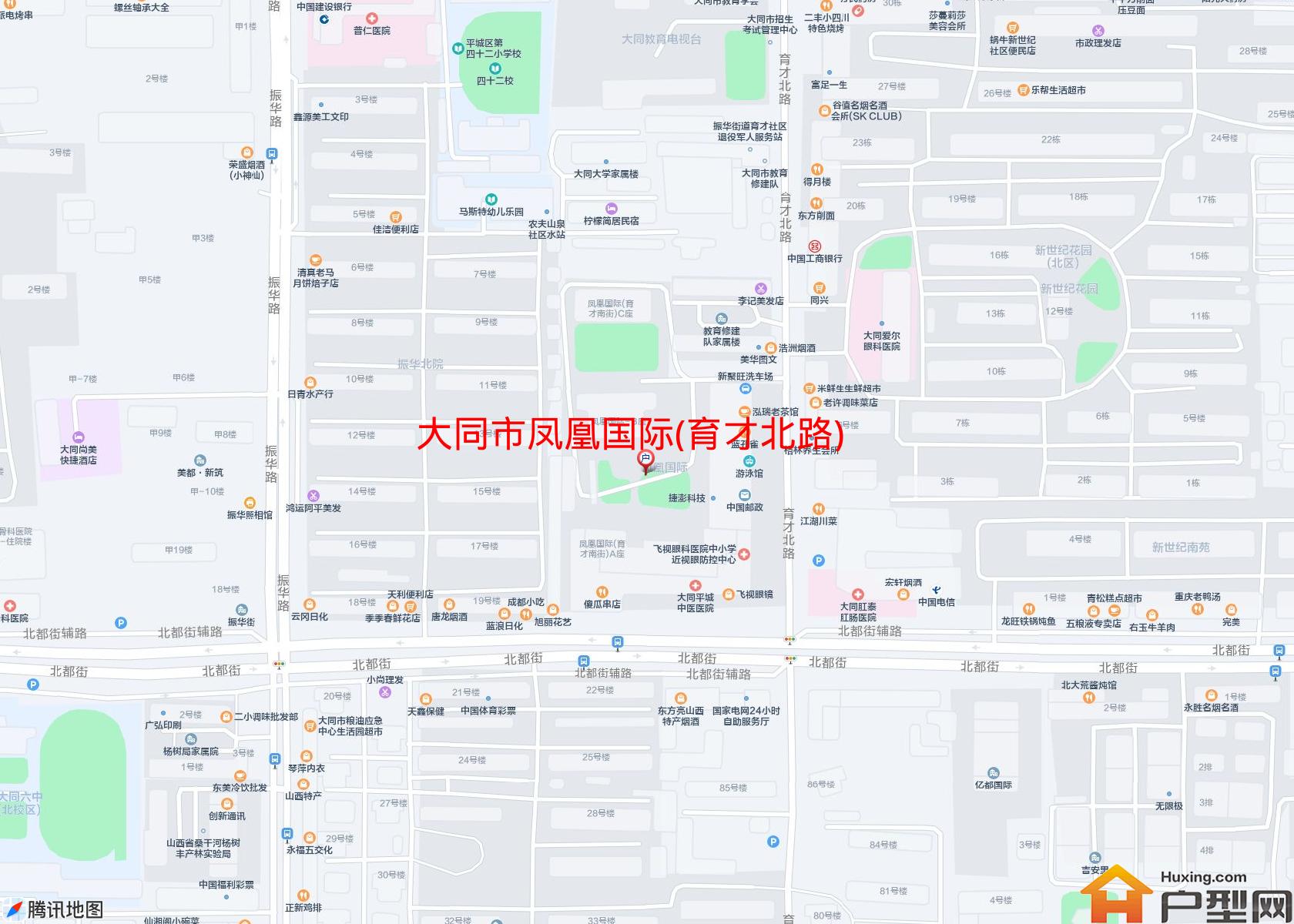 凤凰国际(育才北路)小区 - 户型网