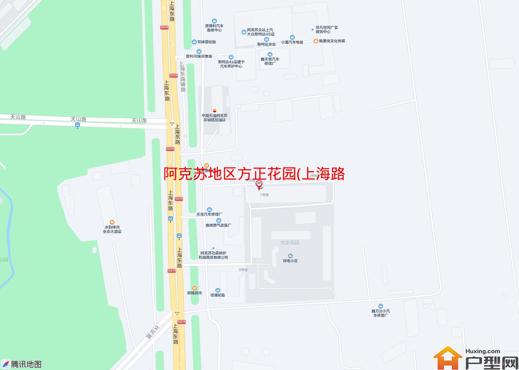 方正花园(上海路)小区 - 户型网
