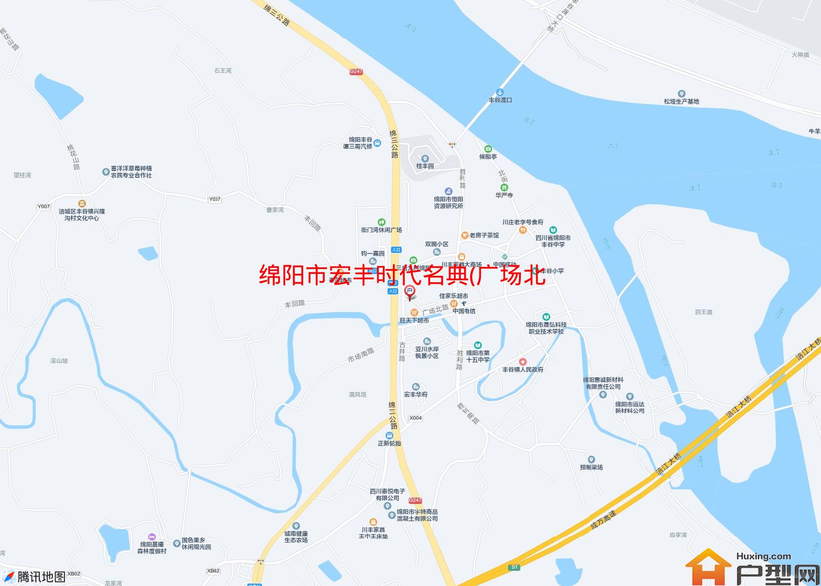 宏丰时代名典(广场北路)小区 - 户型网