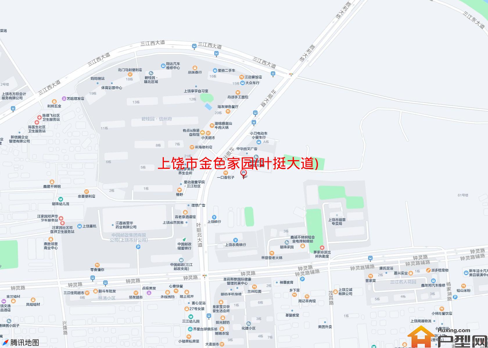 金色家园(叶挺大道)小区 - 户型网