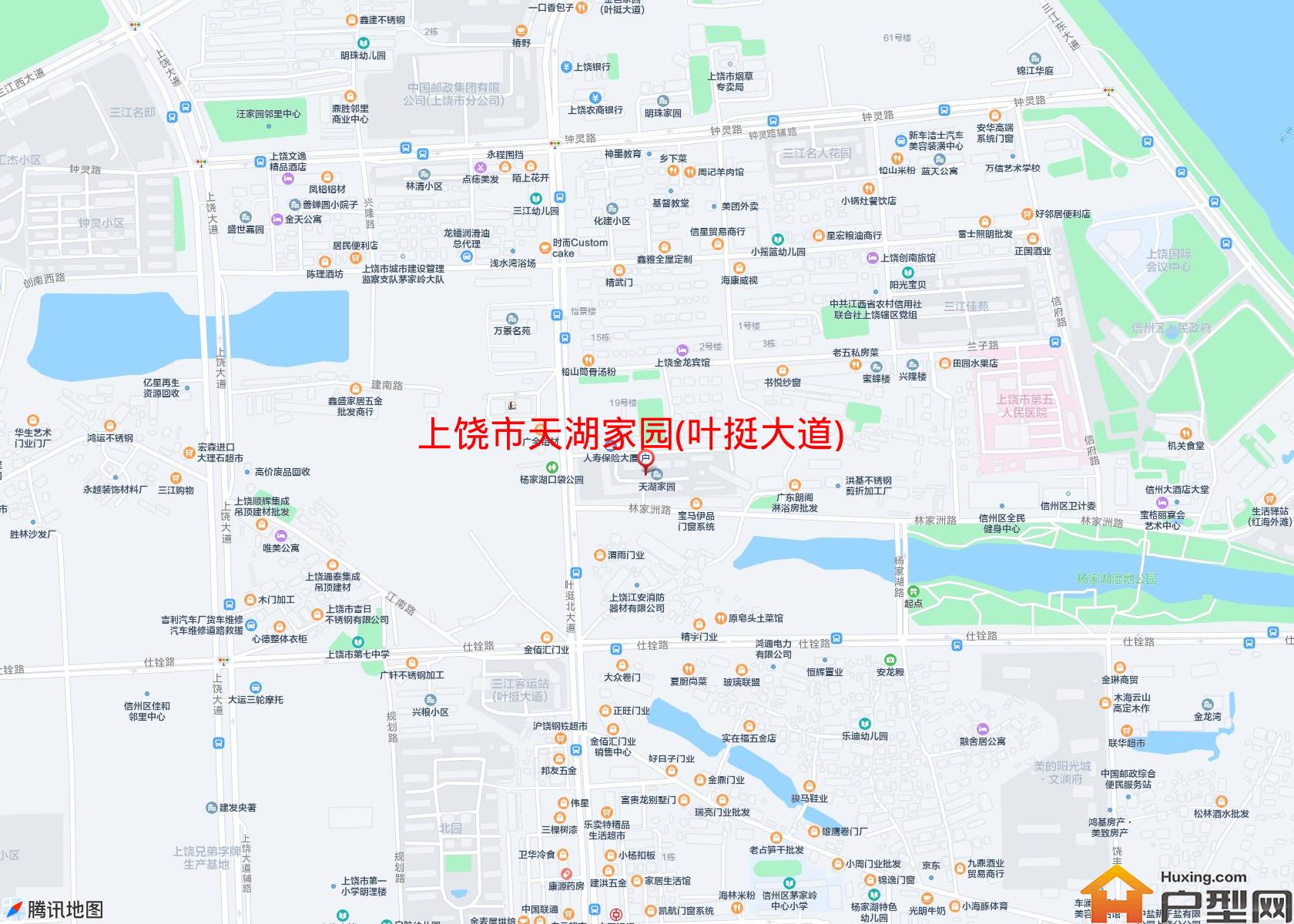 天湖家园(叶挺大道)小区 - 户型网