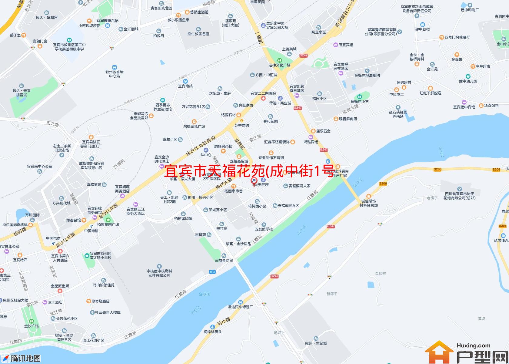 天福花苑(成中街1号)小区 - 户型网