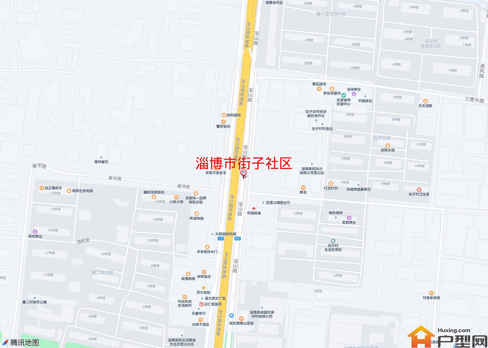街子社区小区 - 户型网