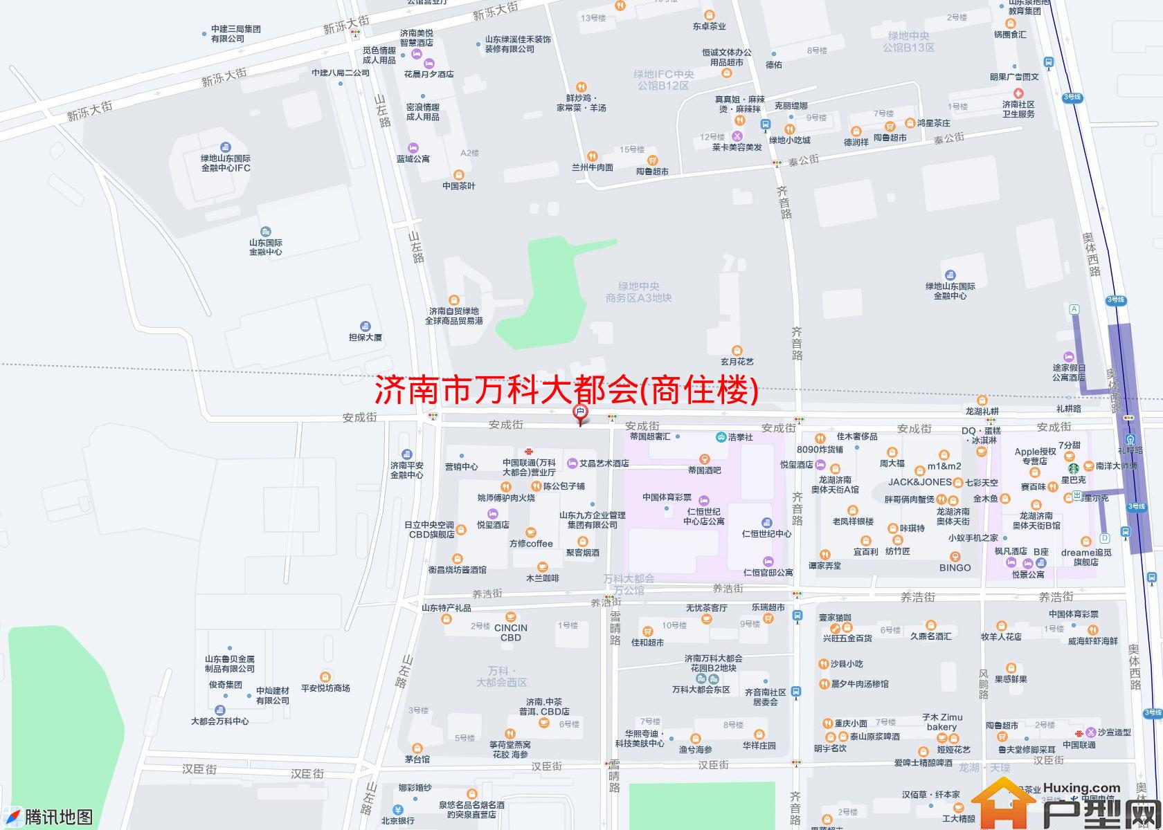 万科大都会(商住楼)小区 - 户型网