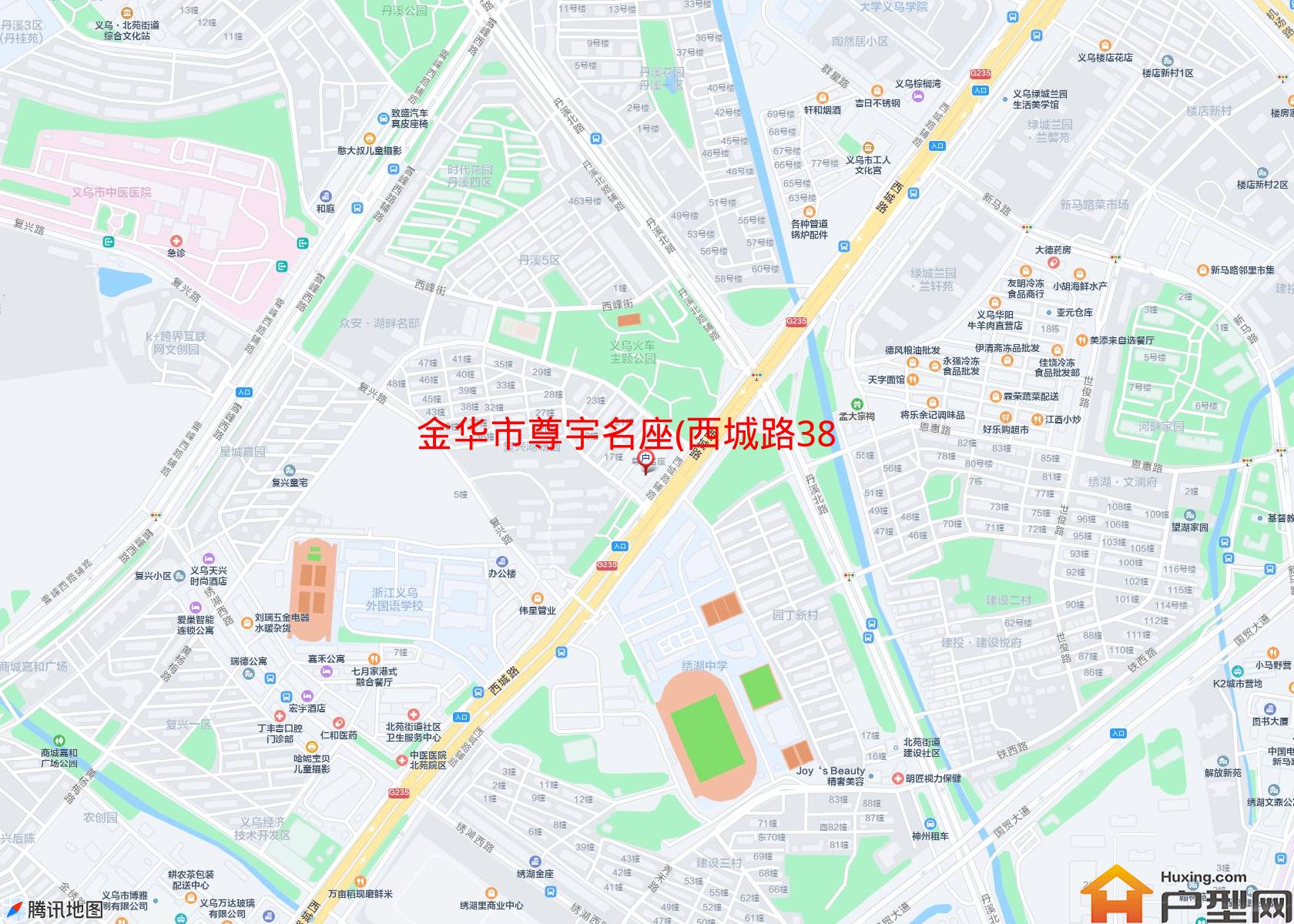 尊宇名座(西城路388号)小区 - 户型网