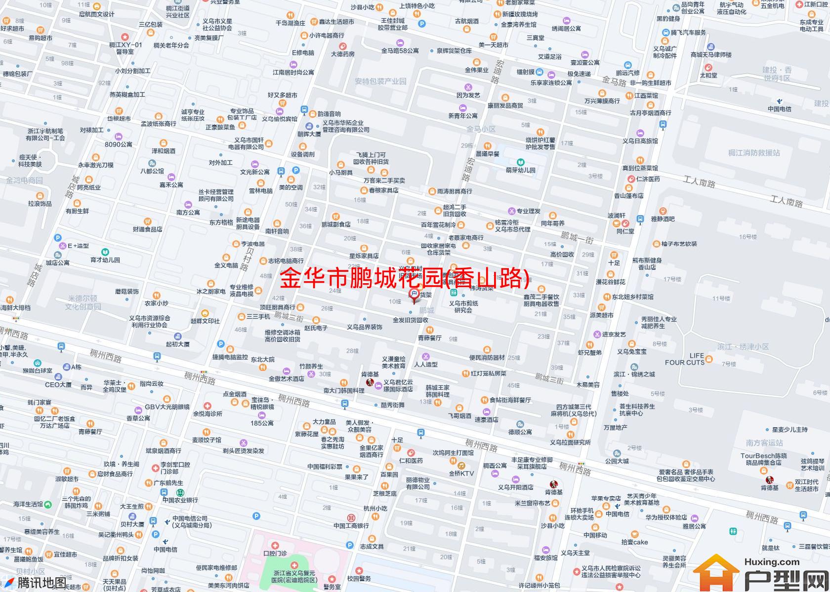 鹏城花园(香山路)小区 - 户型网