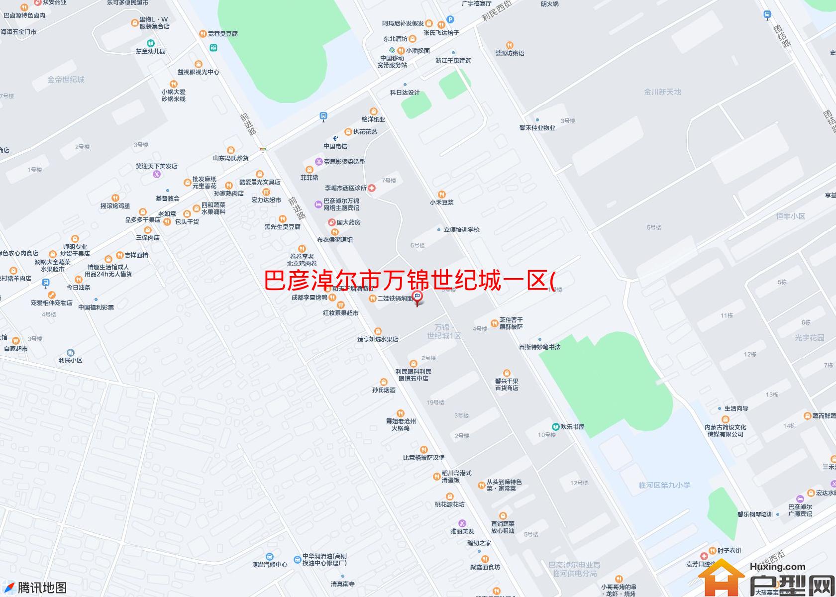 万锦世纪城一区(前进路)小区 - 户型网