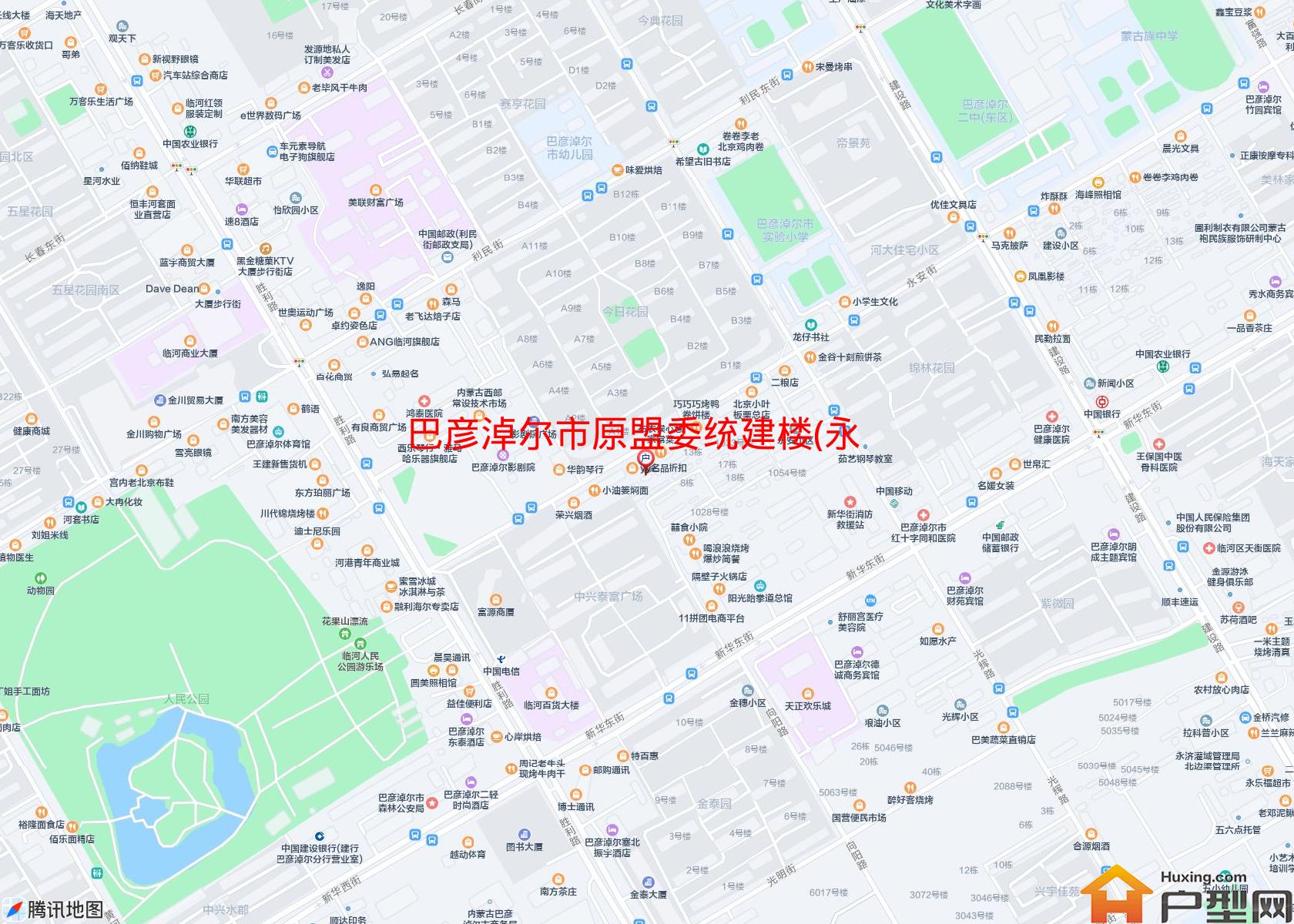 原盟委统建楼(永安街)小区 - 户型网