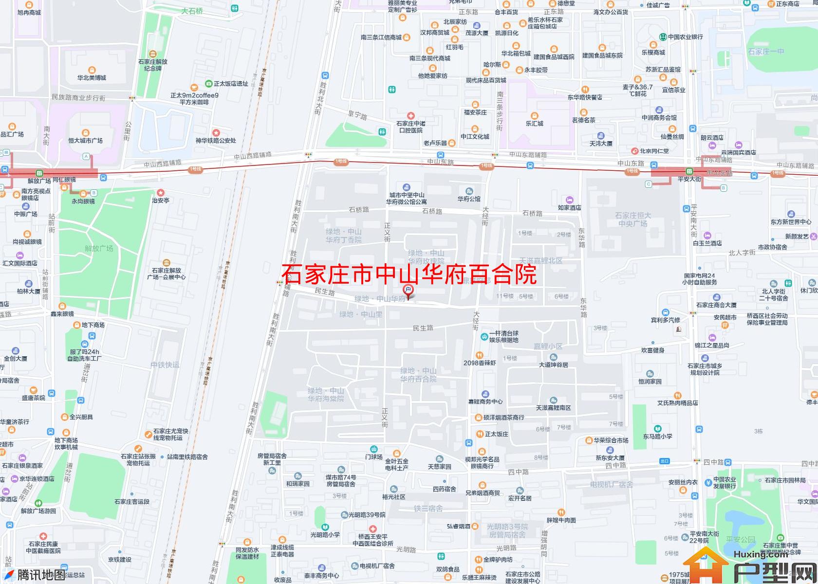中山华府百合院小区 - 户型网