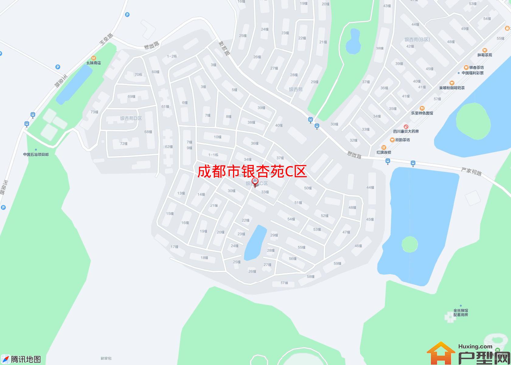 银杏苑C区小区 - 户型网