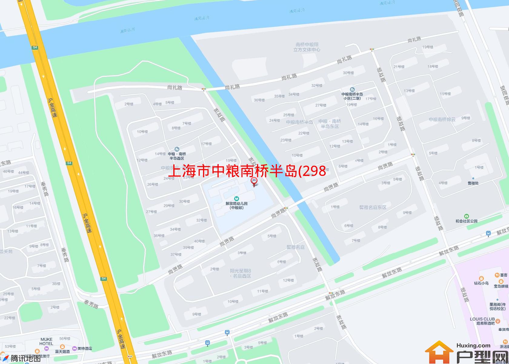 中粮南桥半岛(298弄)小区 - 户型网