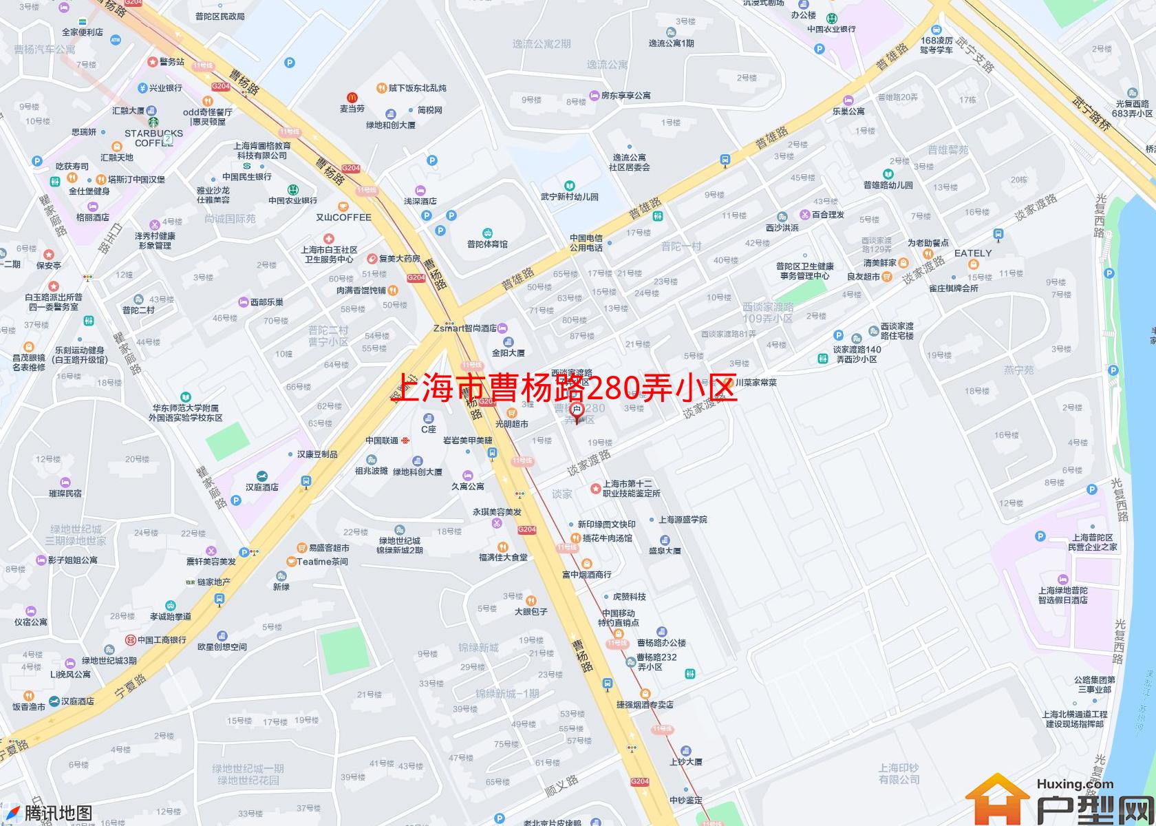 曹杨路280弄小区小区 - 户型网