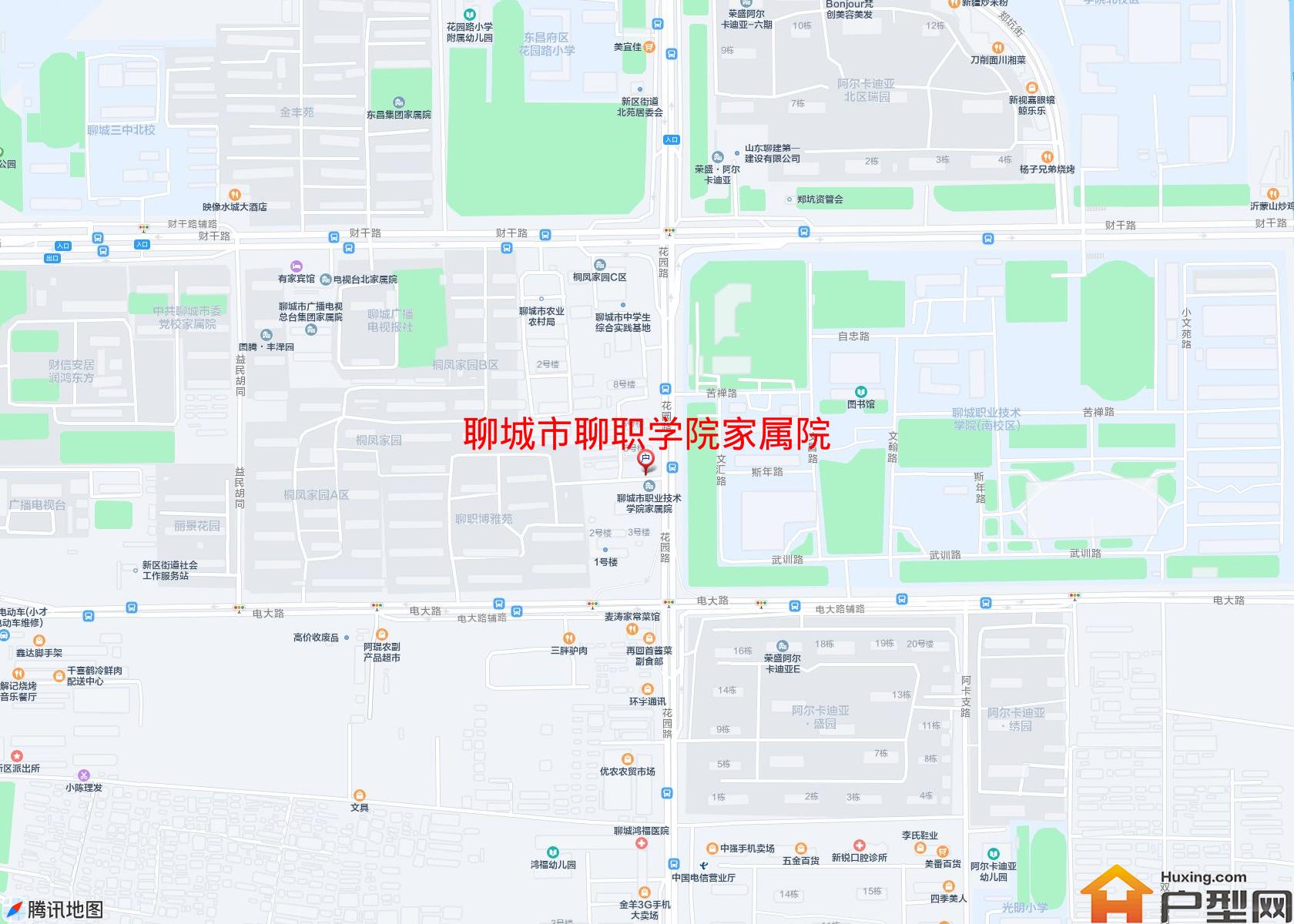 聊职学院家属院小区 - 户型网
