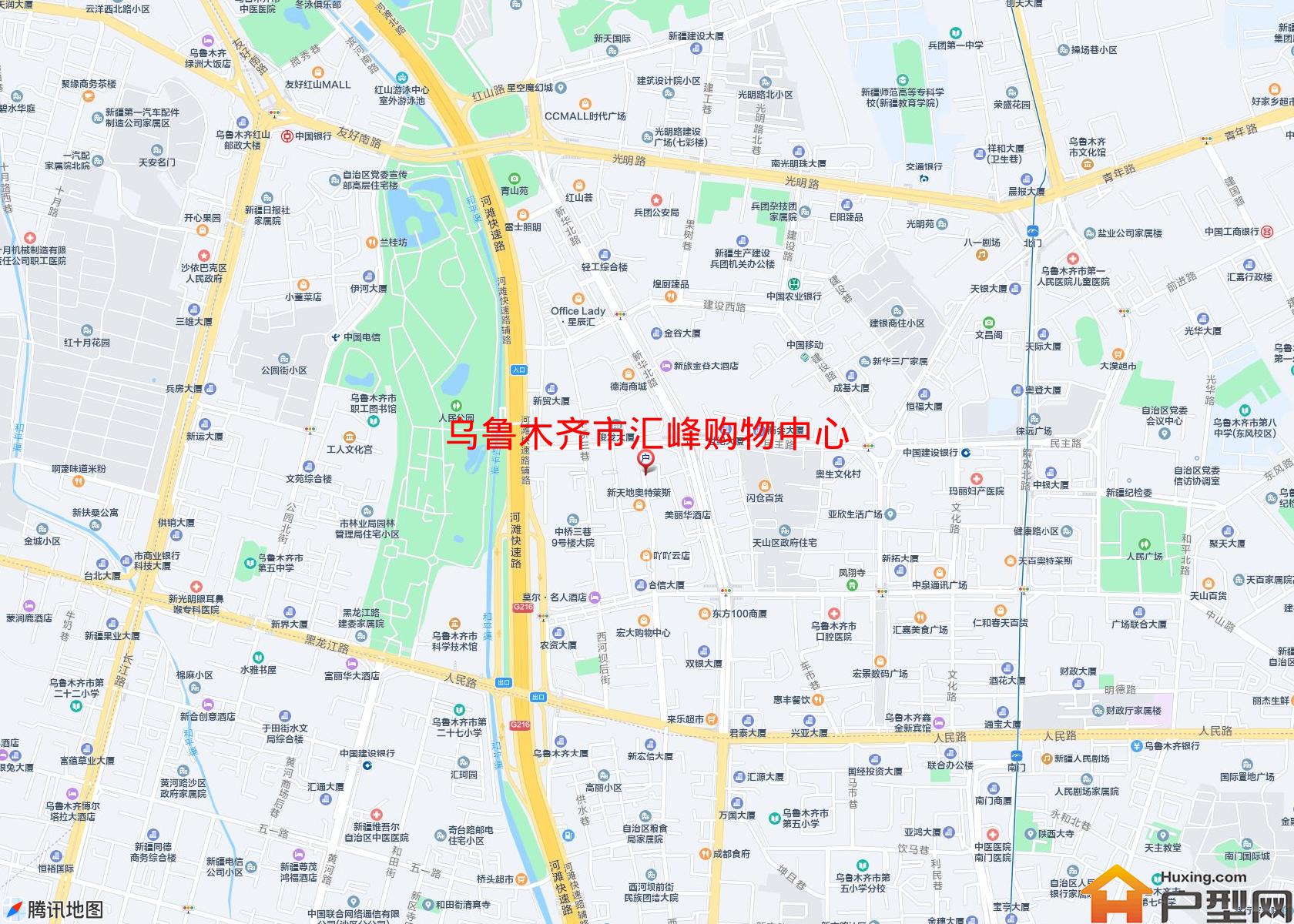 汇峰购物中心小区 - 户型网