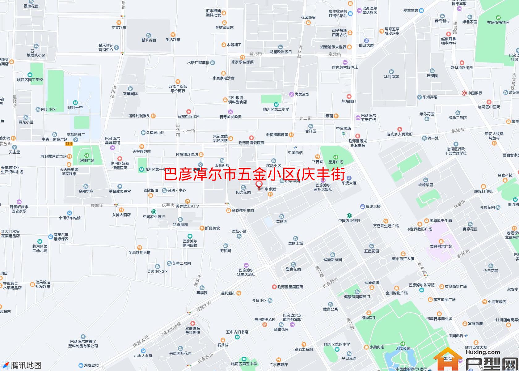 五金小区(庆丰街)小区 - 户型网