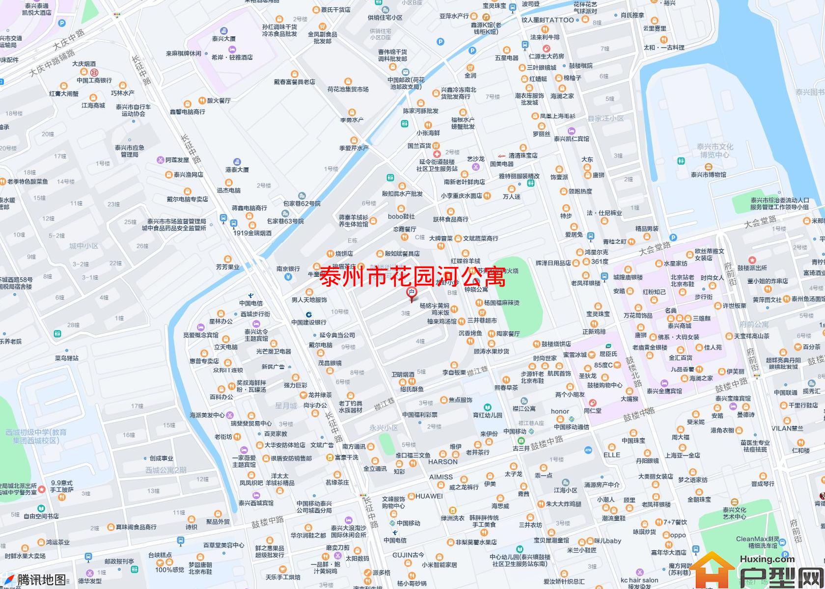 花园河公寓小区 - 户型网