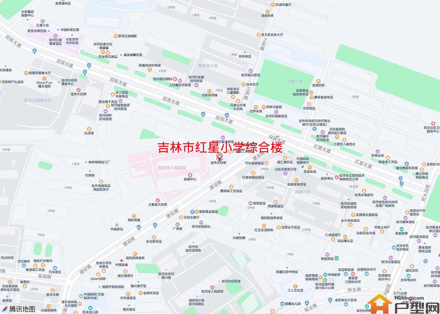 红星小学综合楼小区 - 户型网