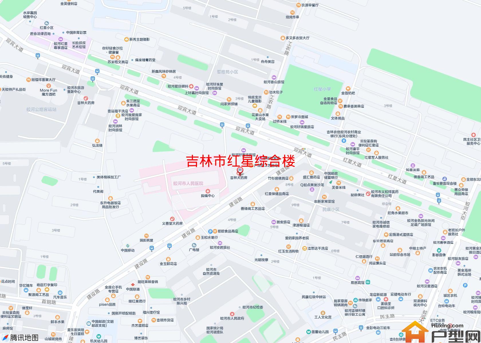 红星综合楼小区 - 户型网