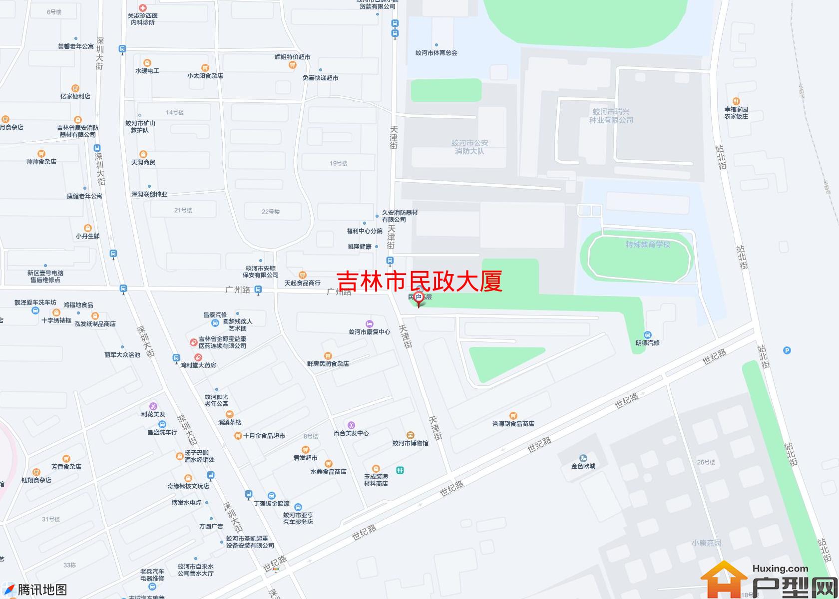 民政大厦小区 - 户型网