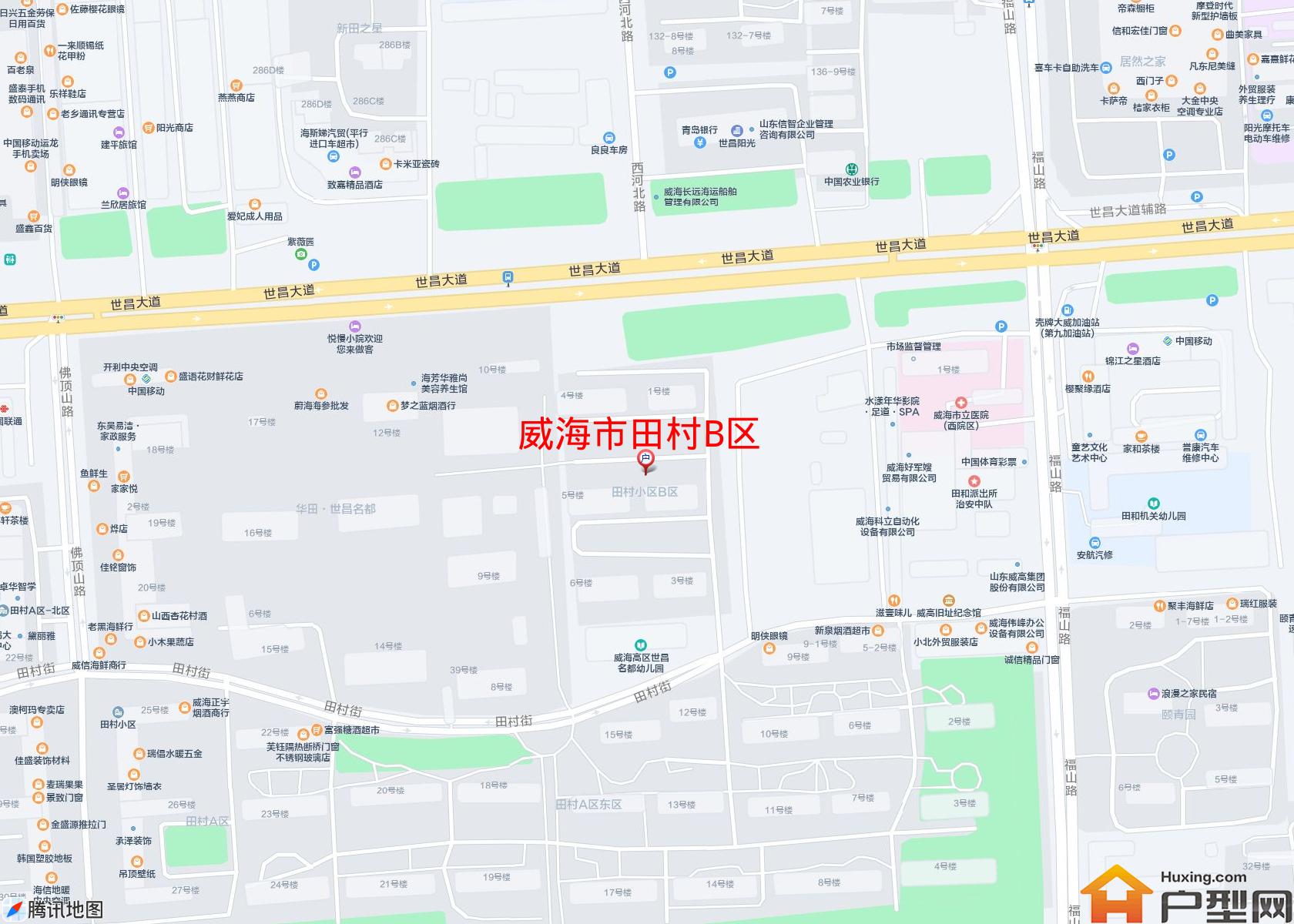 田村B区小区 - 户型网