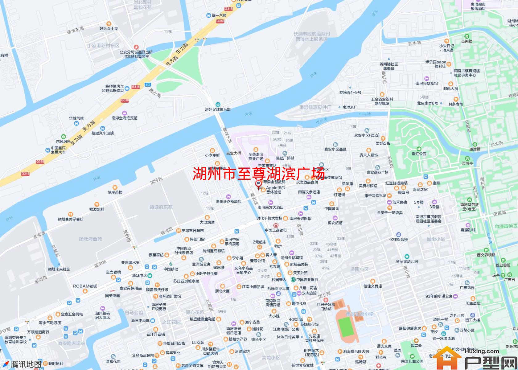 至尊湖滨广场小区 - 户型网