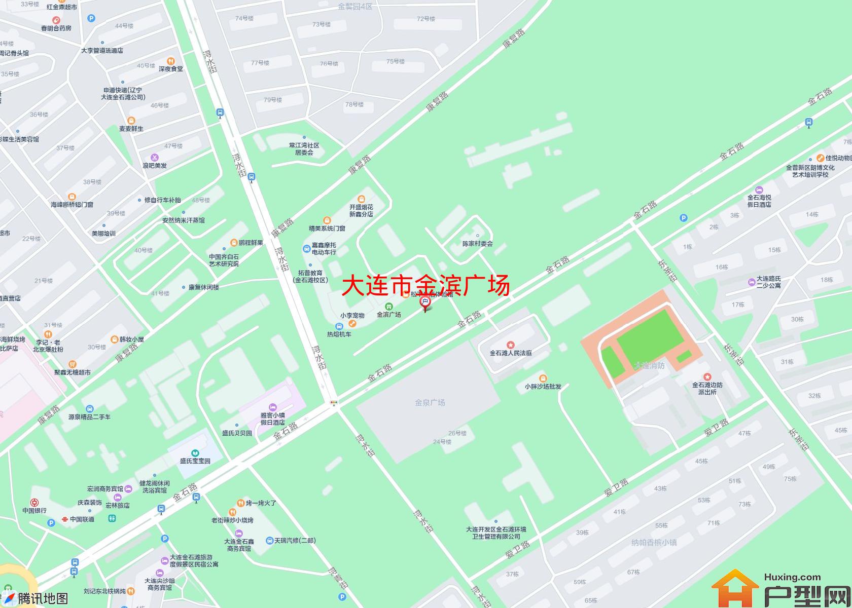 金滨广场小区 - 户型网