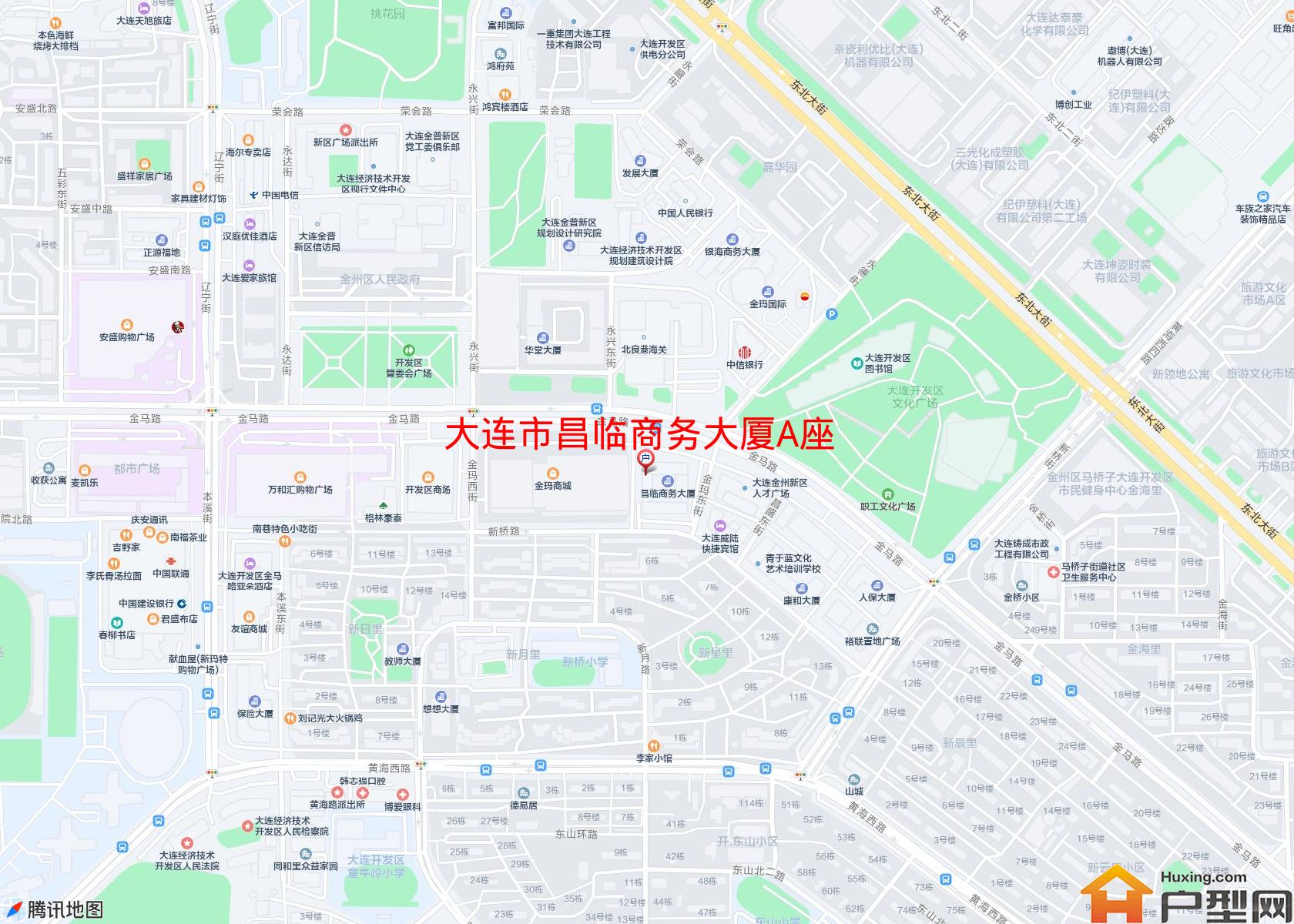 昌临商务大厦A座小区 - 户型网