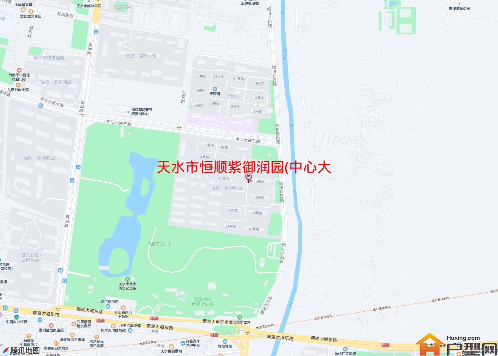 恒顺紫御润园(中心大道中路)小区 - 户型网