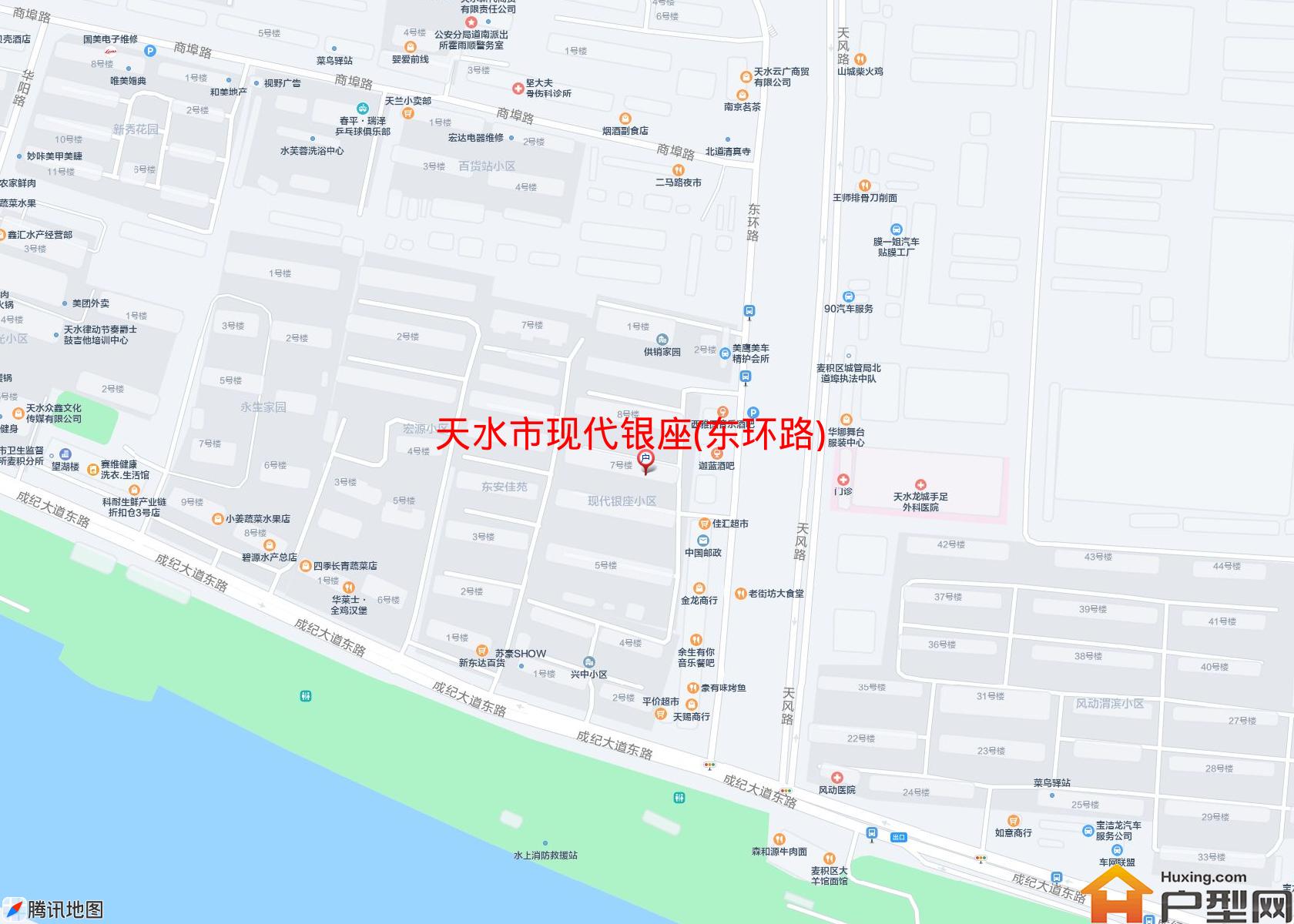 现代银座(东环路)小区 - 户型网