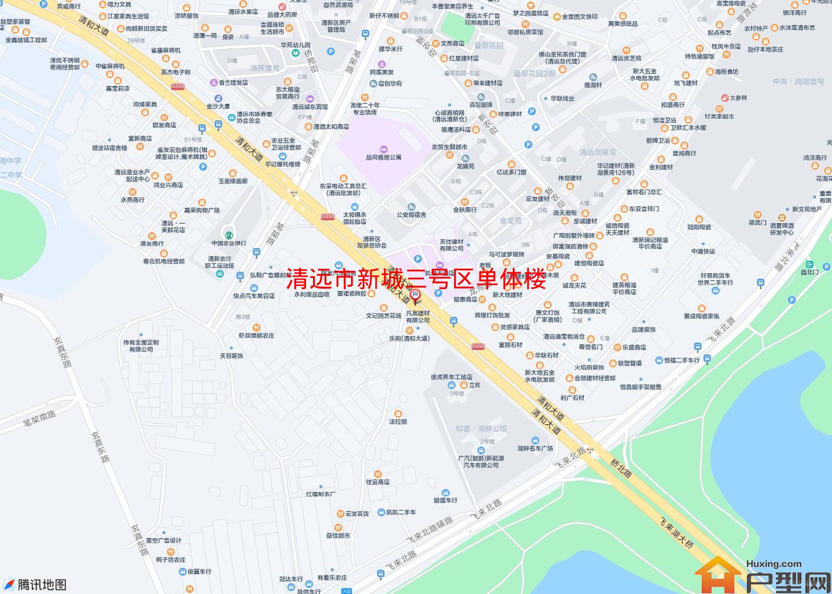 新城三号区单体楼小区 - 户型网